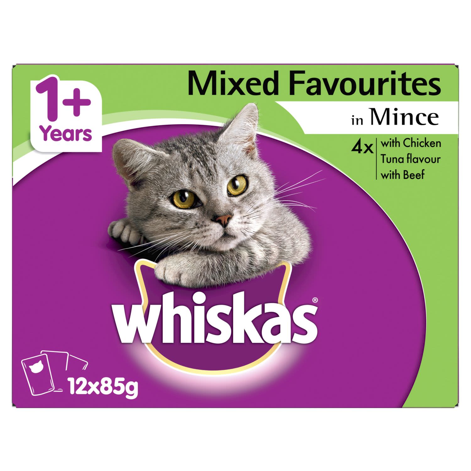 Whiskas 12 pack