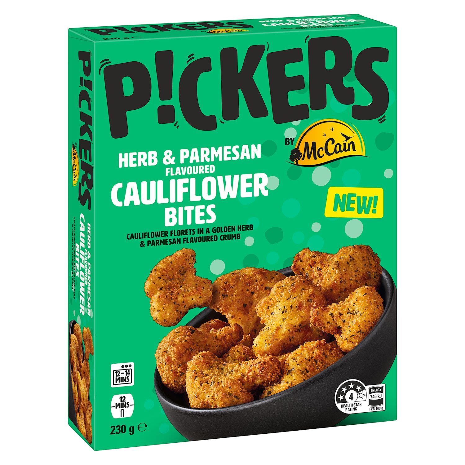 Pickers Herb & Parmesan Cauliflower Bites