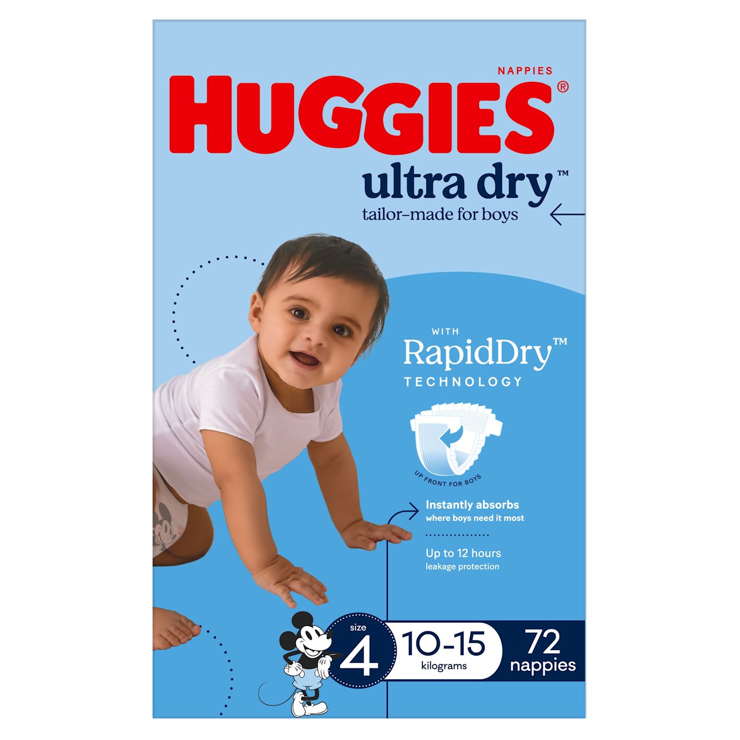 Huggies 72 pack