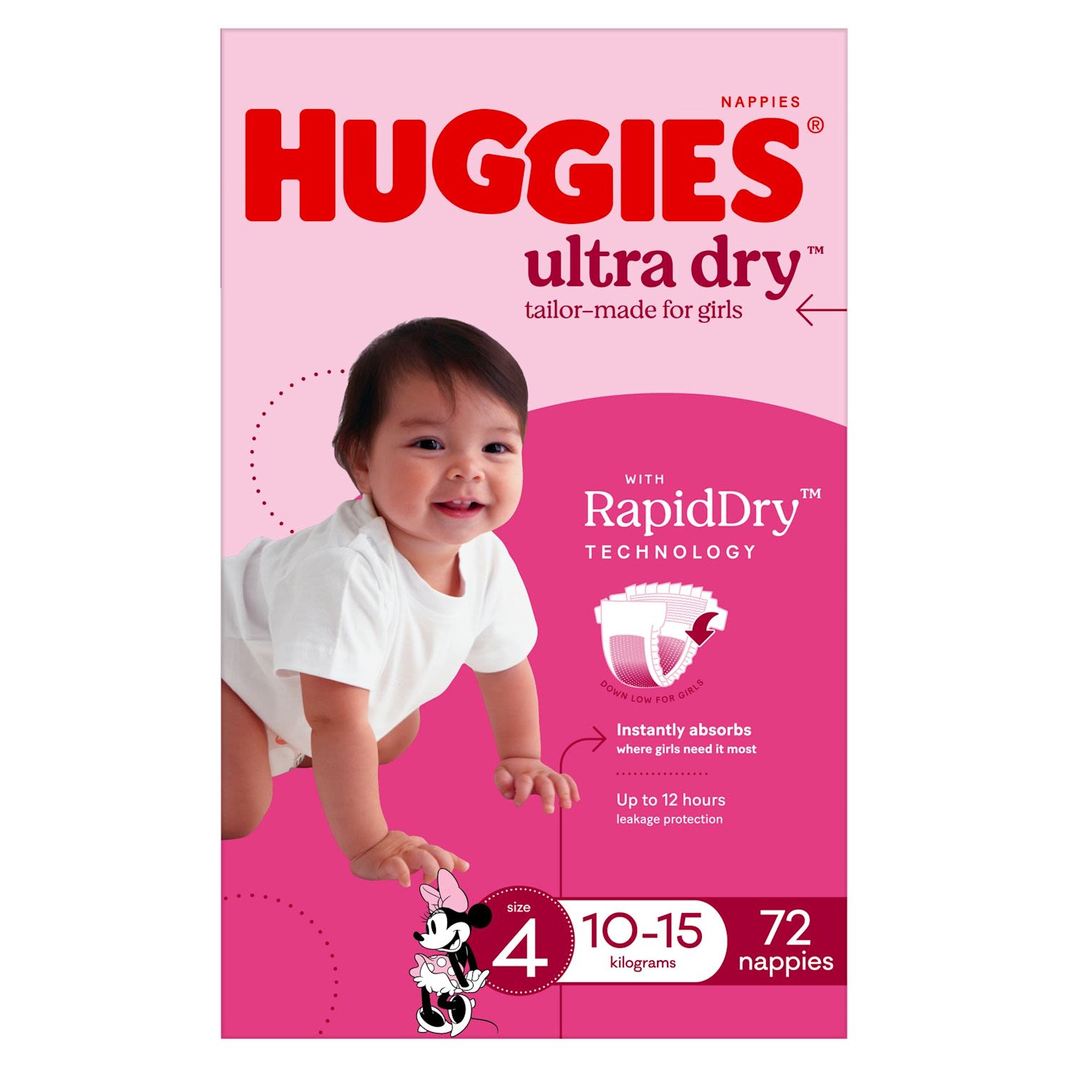 Huggies 72 pack