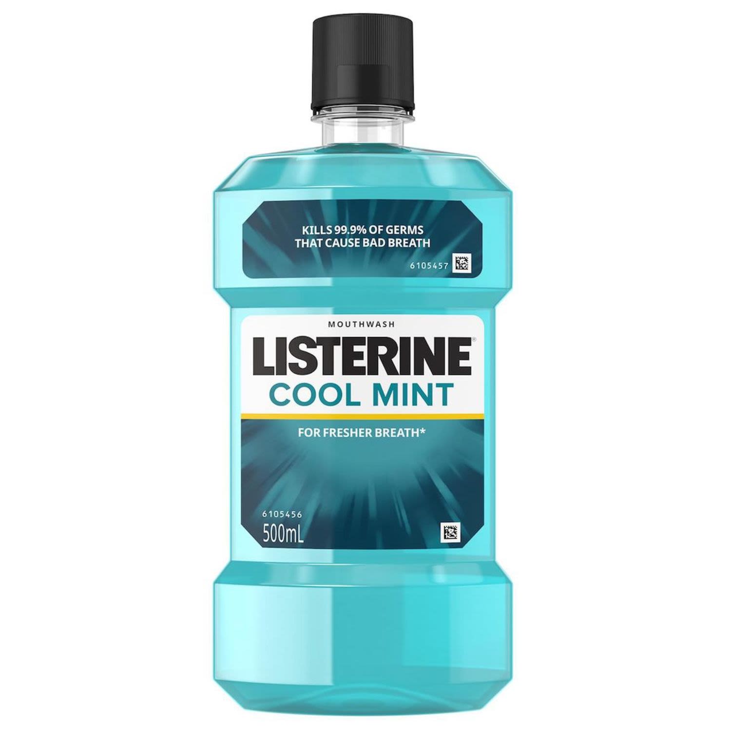 Listerine Cool Mint Mouthwash, 500 Millilitre
