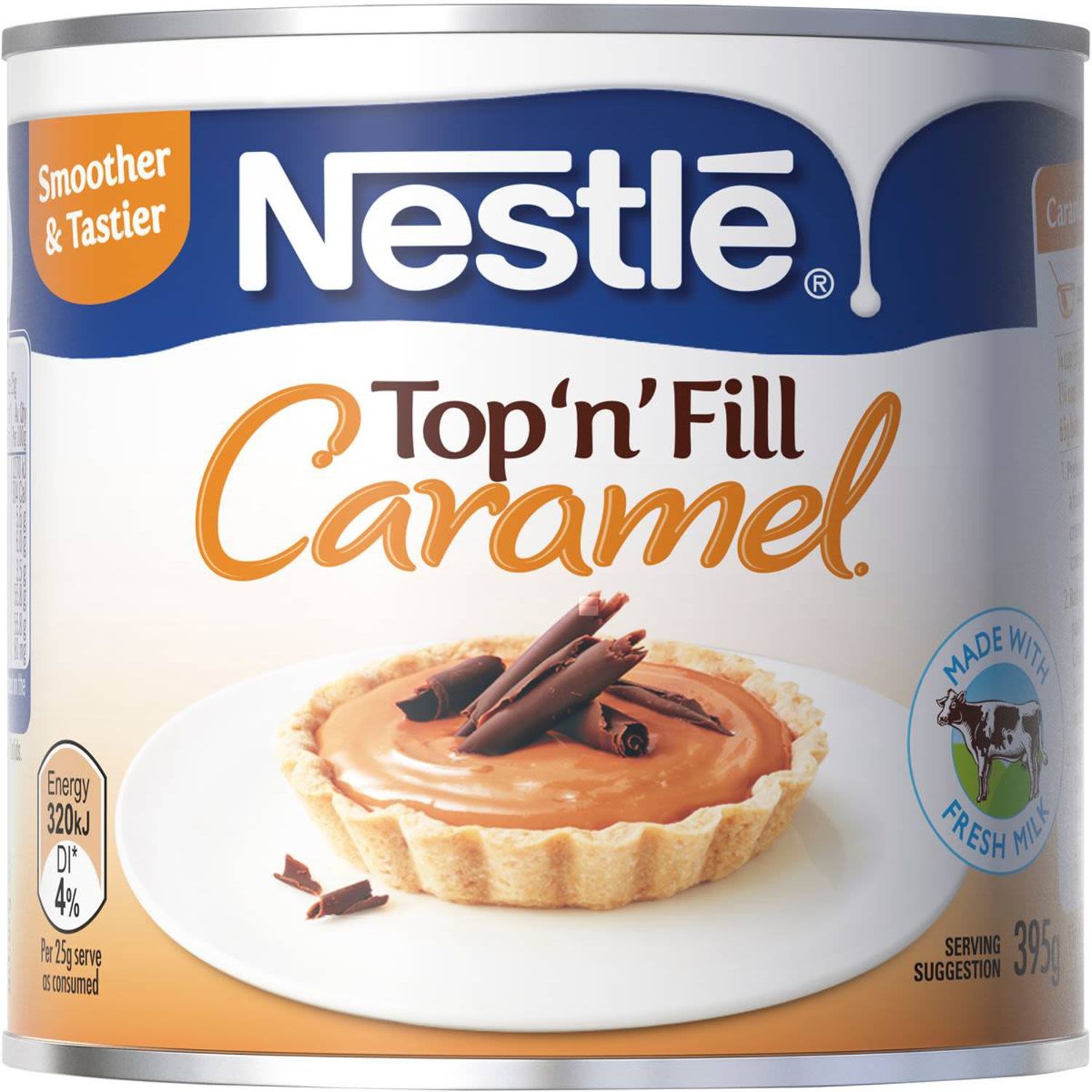 Nestlé Top n Fill Caramel, 380 Gram