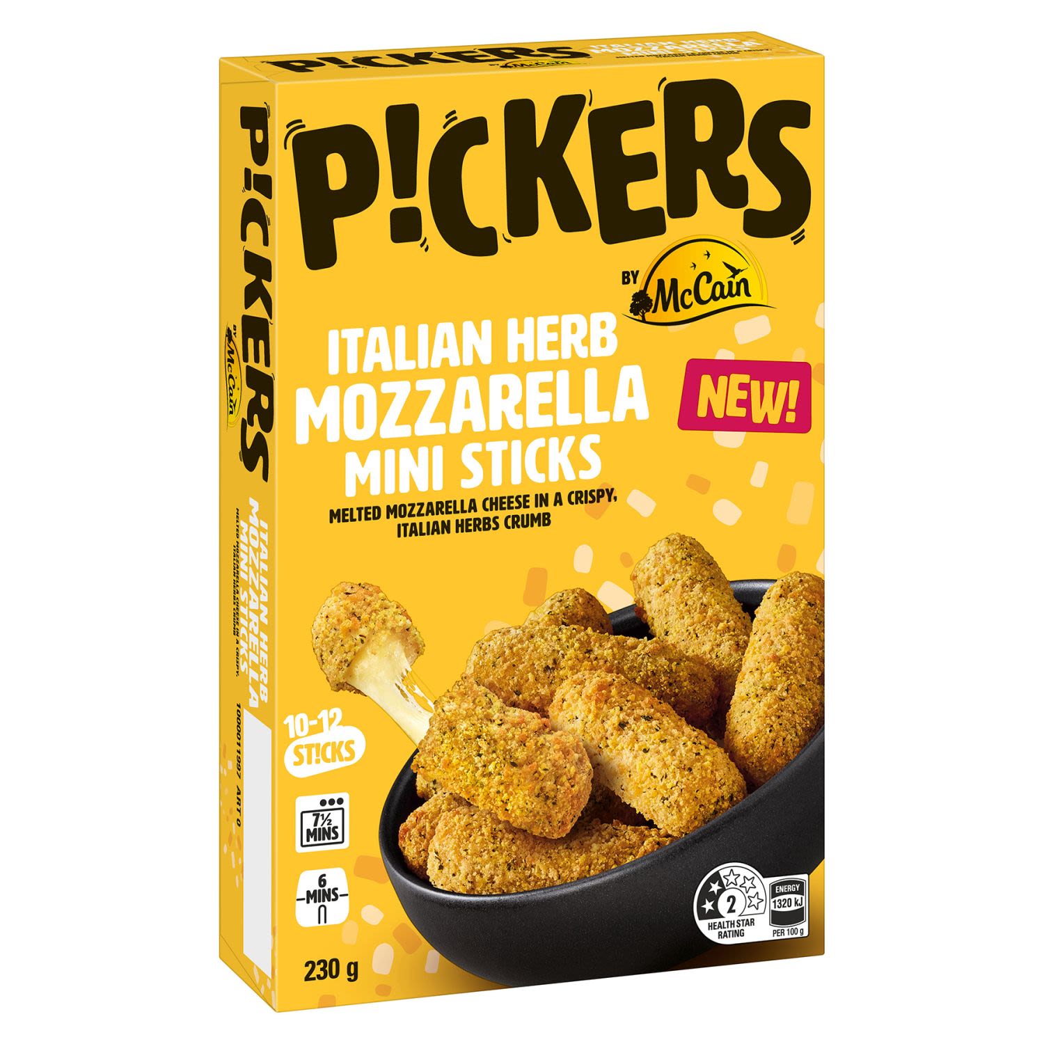 Pickers Mini Italian Mozzarella Sticks