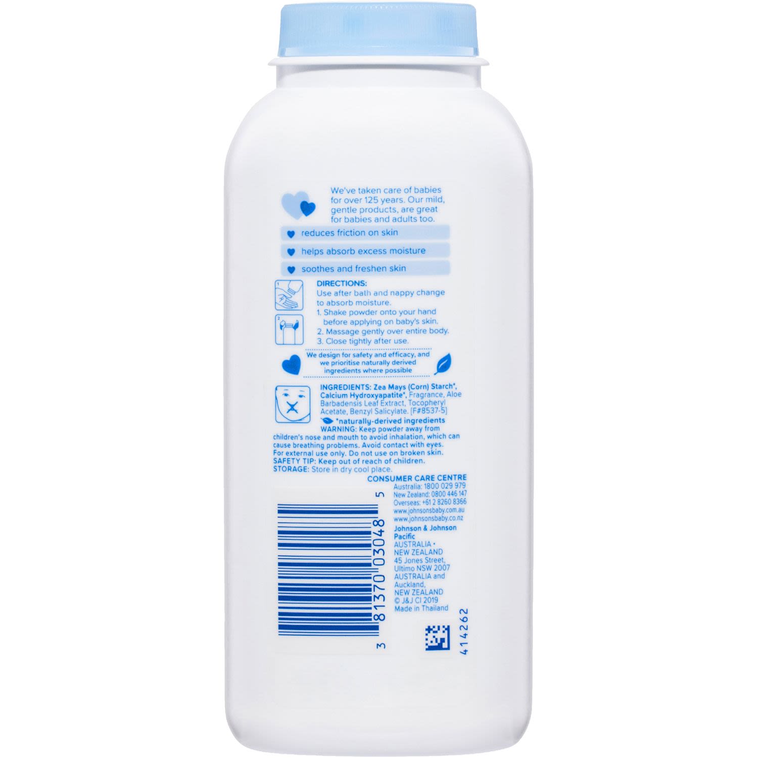 J&j cornstarch baby powder online