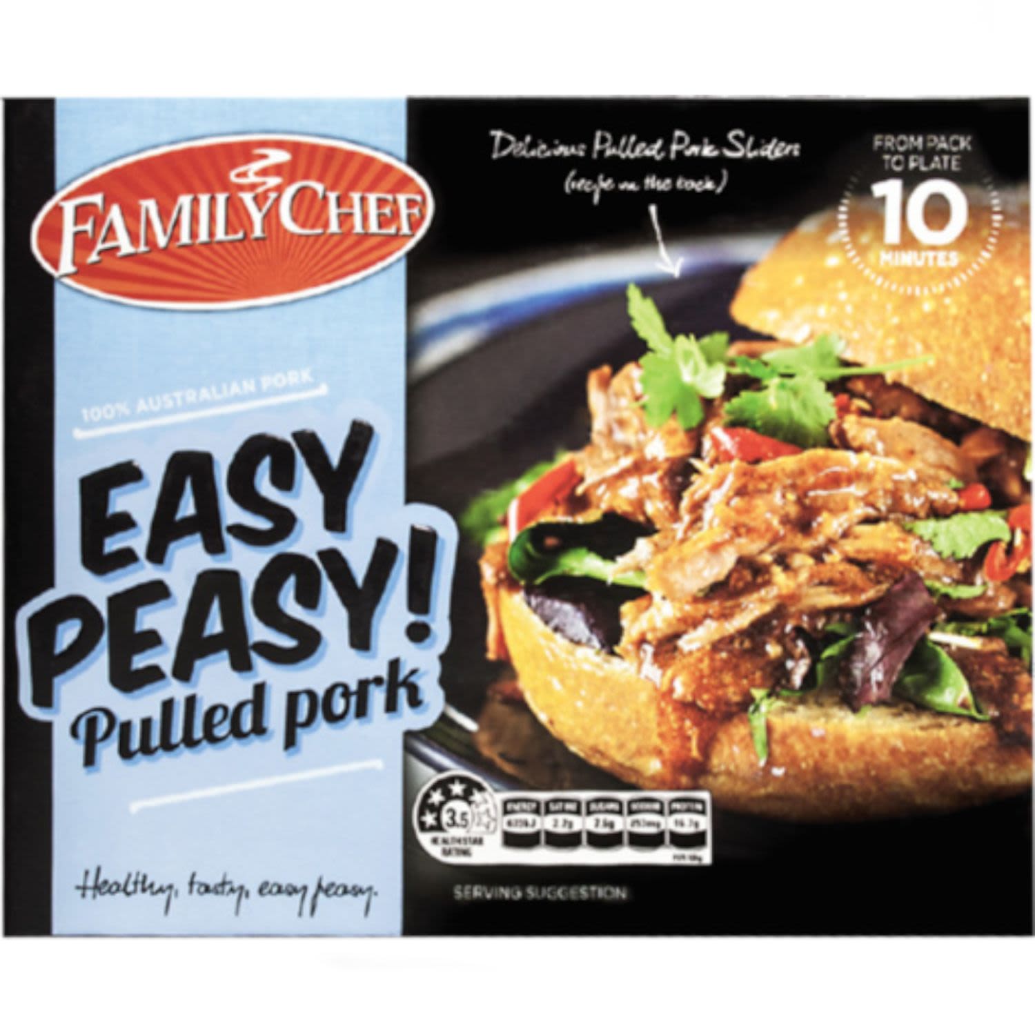 Family Chef Pulled Pork, 600 Gram