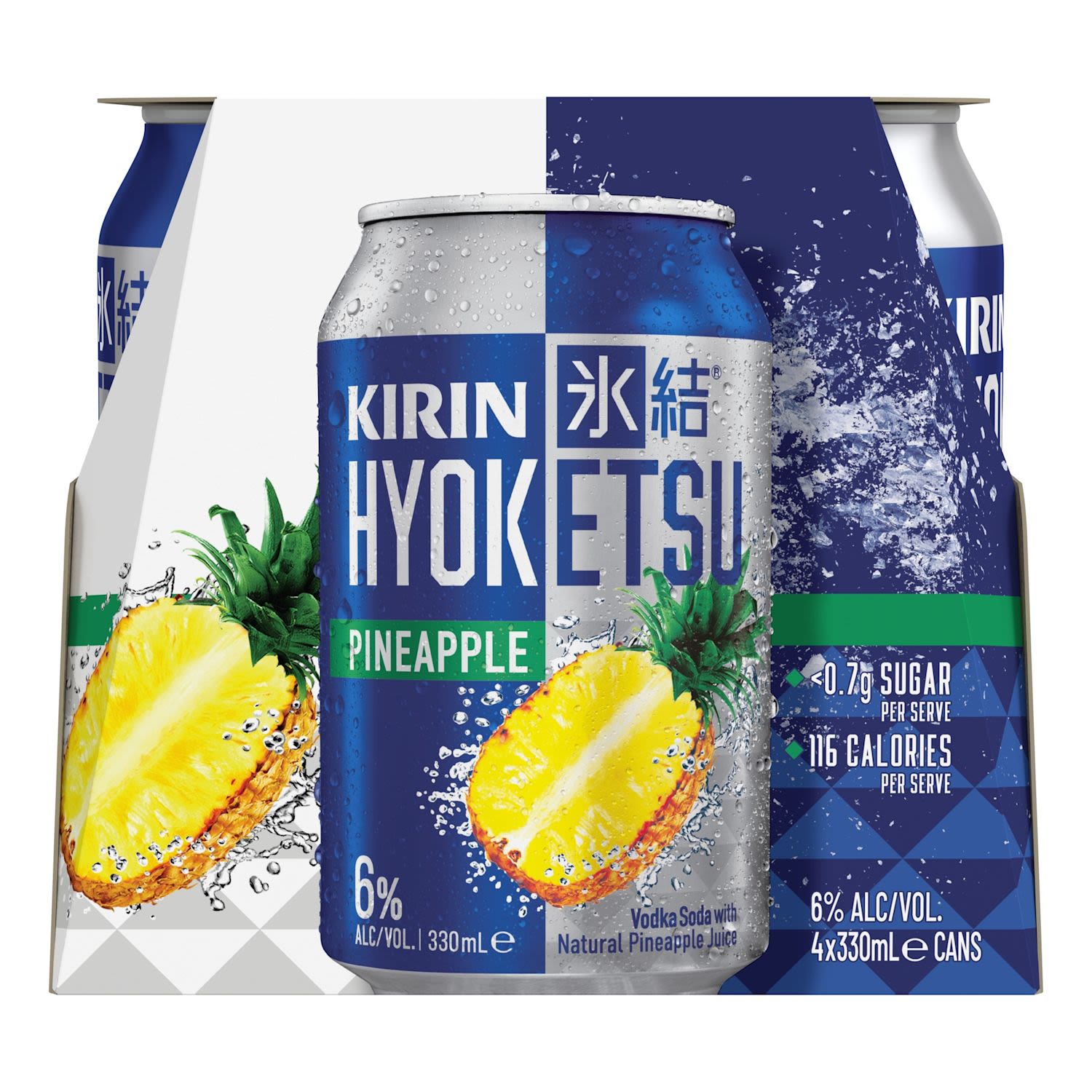 Kirin Hyoketsu Pineapple 6% Can 330mL 