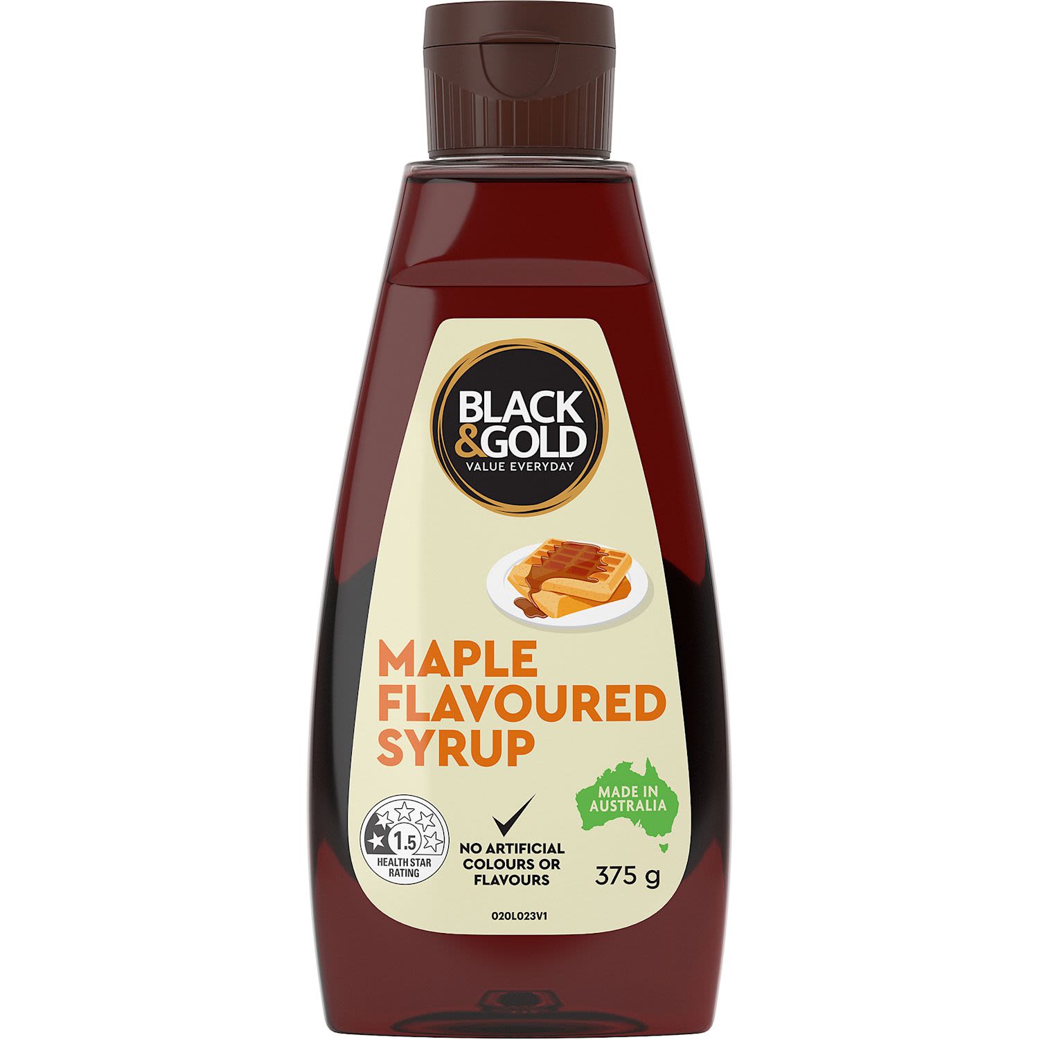 Black & Gold Maple Flavoured Syrup