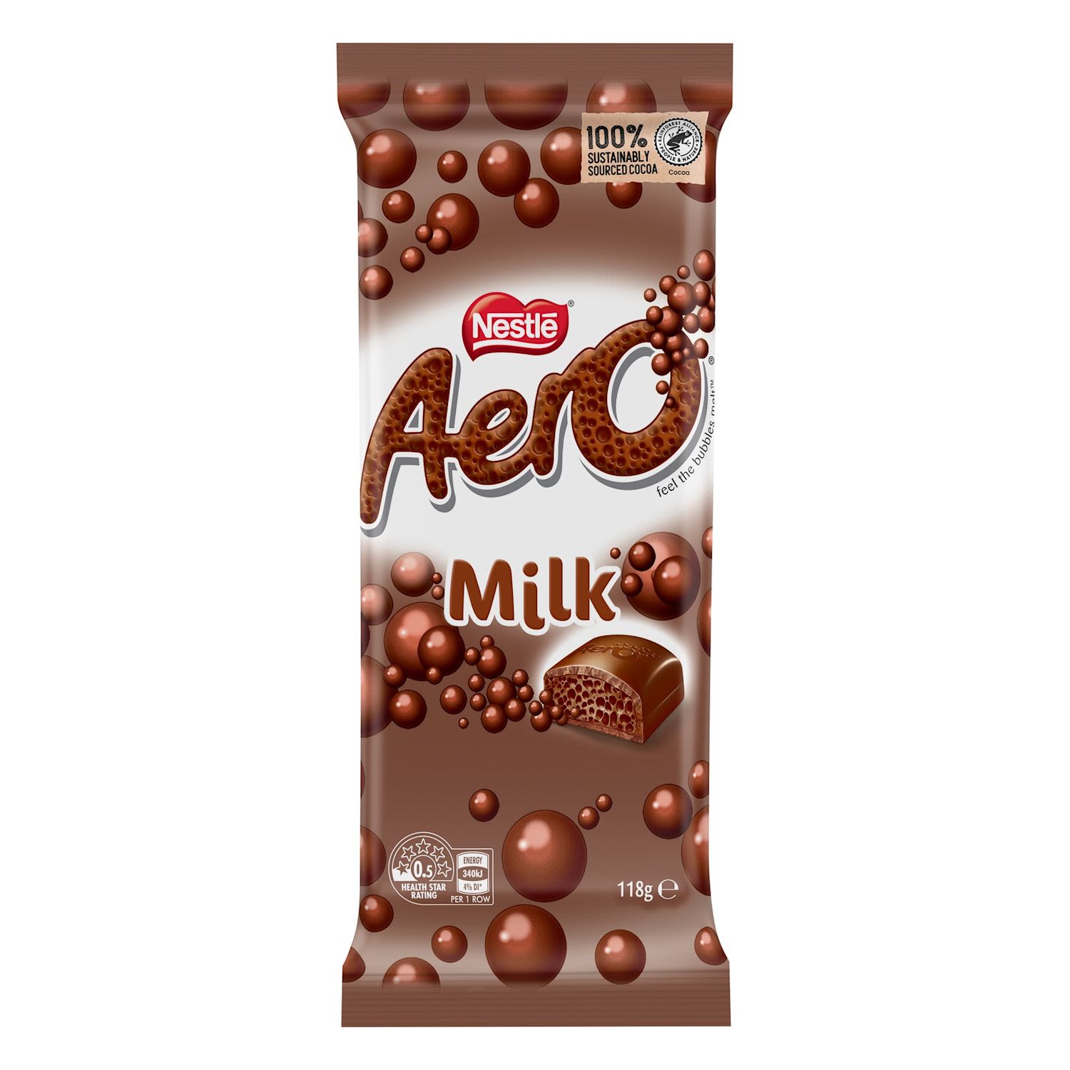 Nestlé Aero Milk Chocolate Block