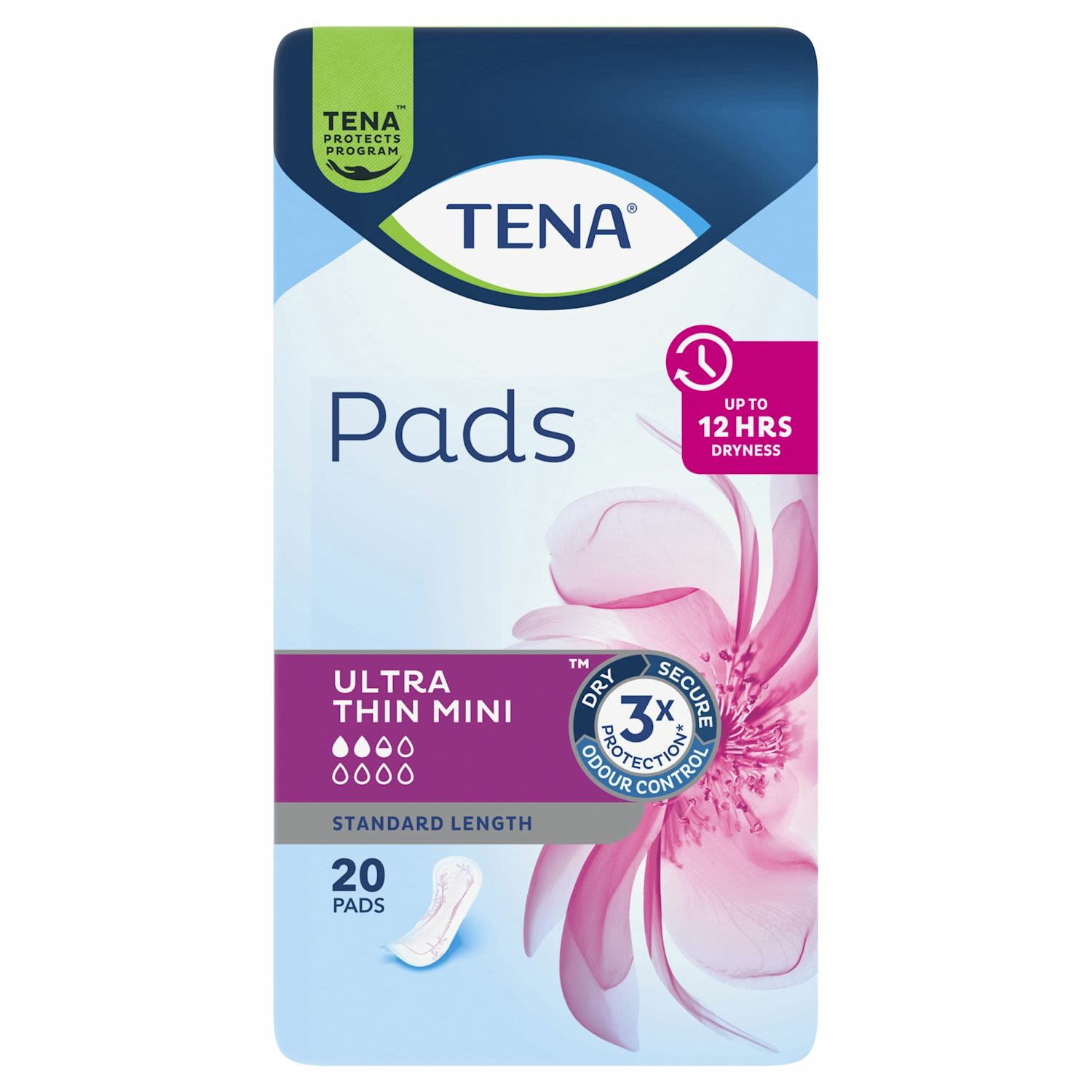 Tena Pads Ultra Thin Mini Standard Length