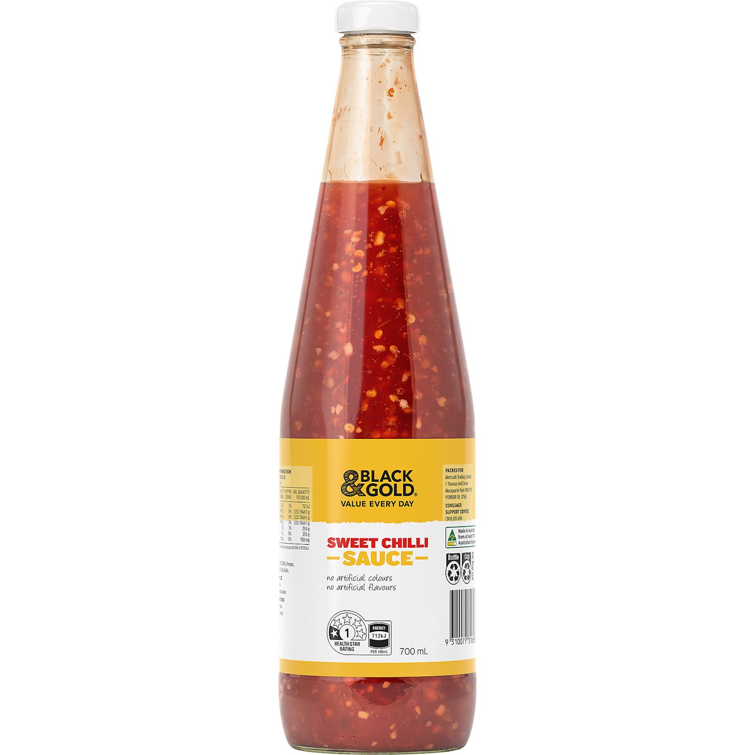 Black & Gold Sweet Chilli Sauce