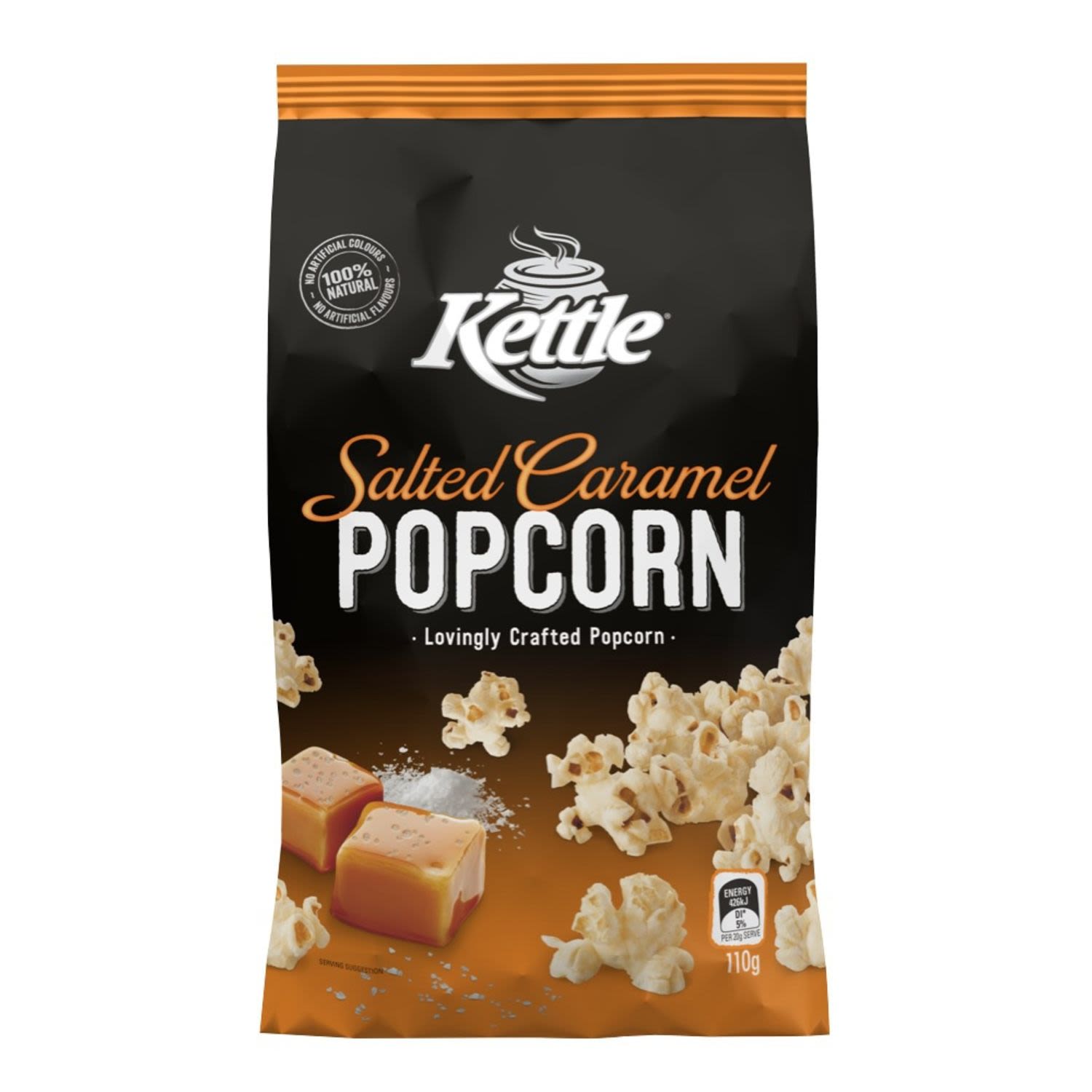 Kettle Peppercorn Salted Caramel, 110 Gram