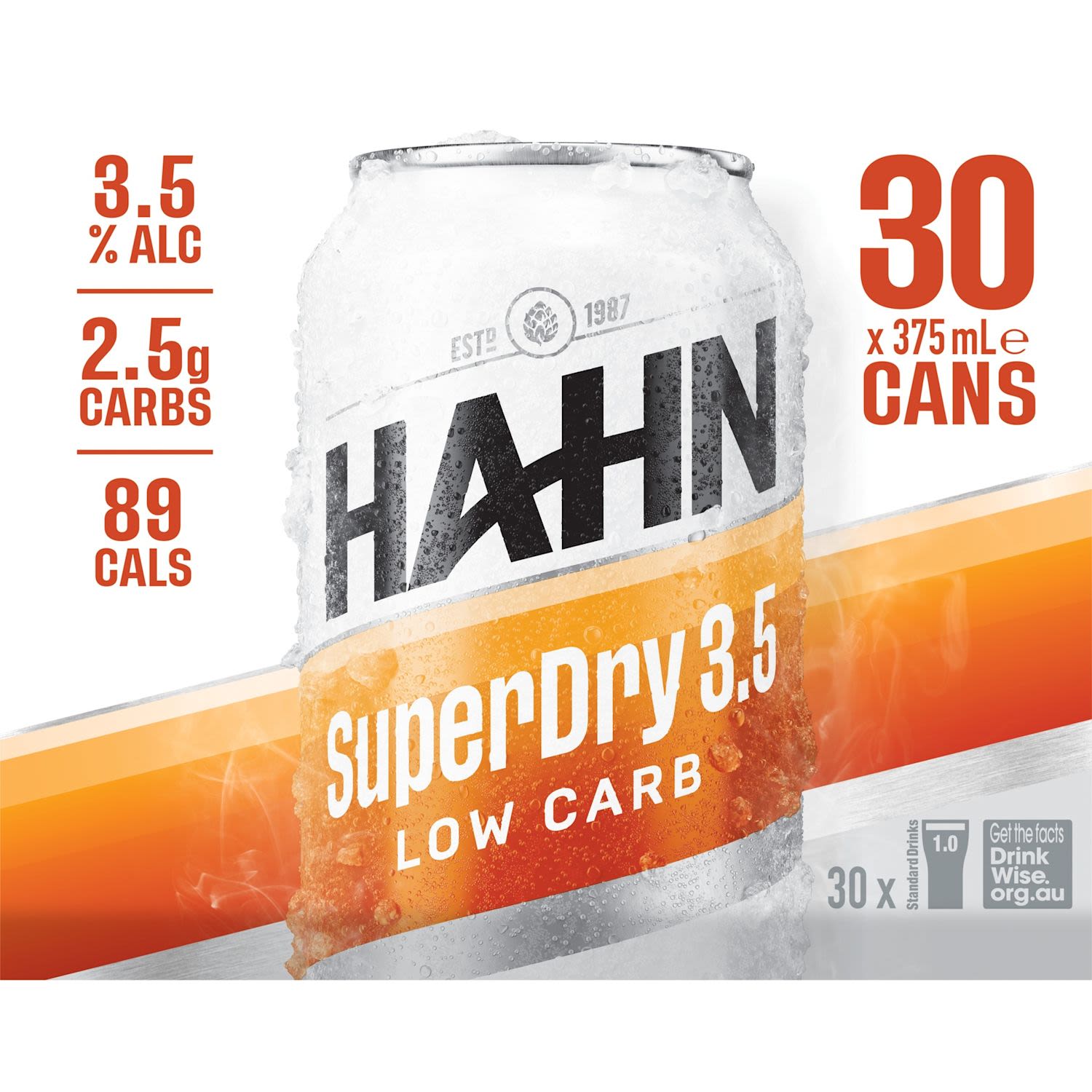 Hahn Super Dry 3.5% Can