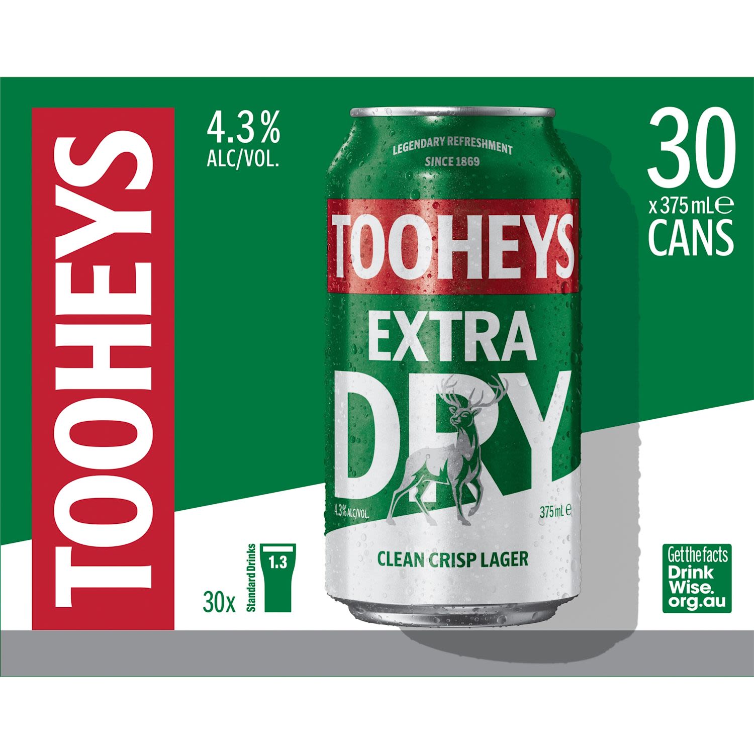 Tooheys Extra Dry Can