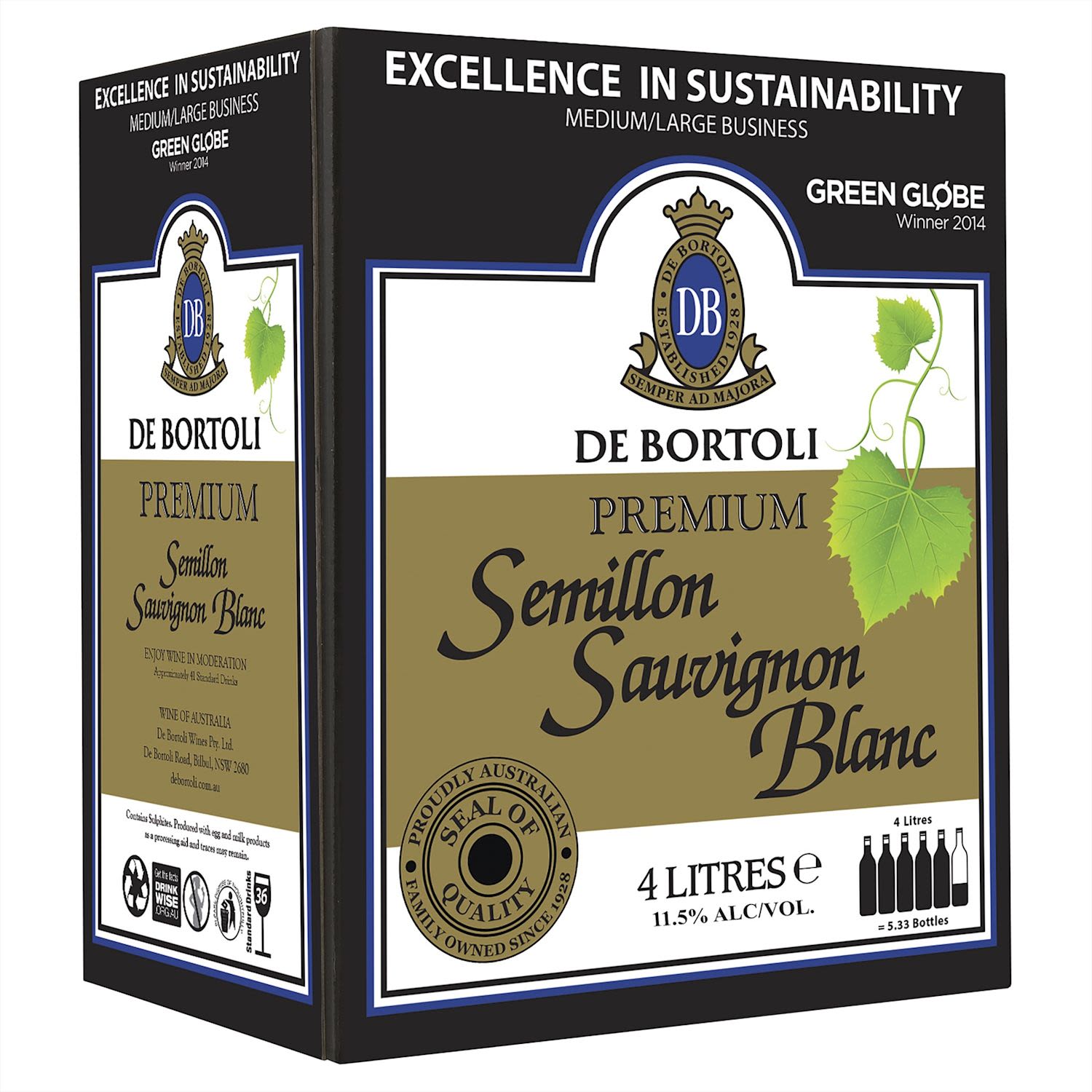 De Bortoli Premium Semillon Sauvignon Blanc Cask 4L