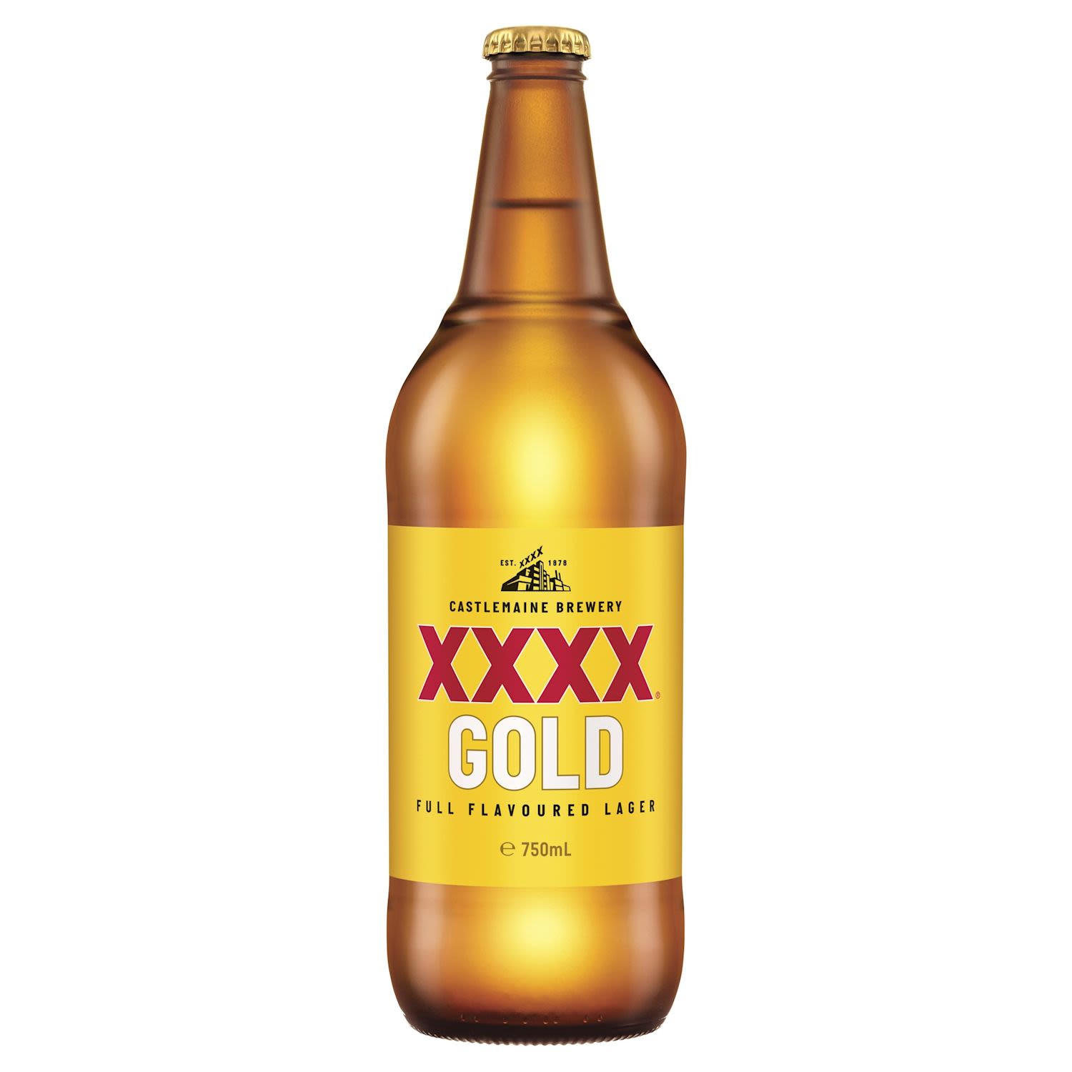 XXXX Gold Lager Bottle