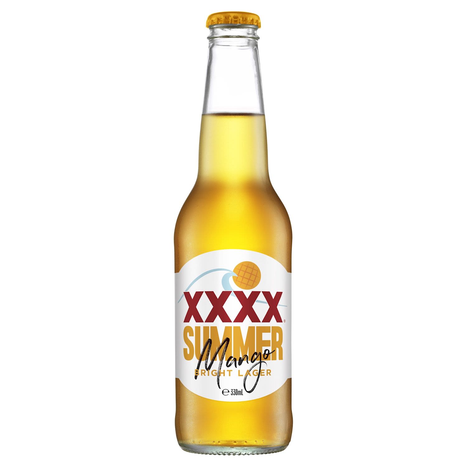 XXXX Summer Bright Lager with Mango Bottle