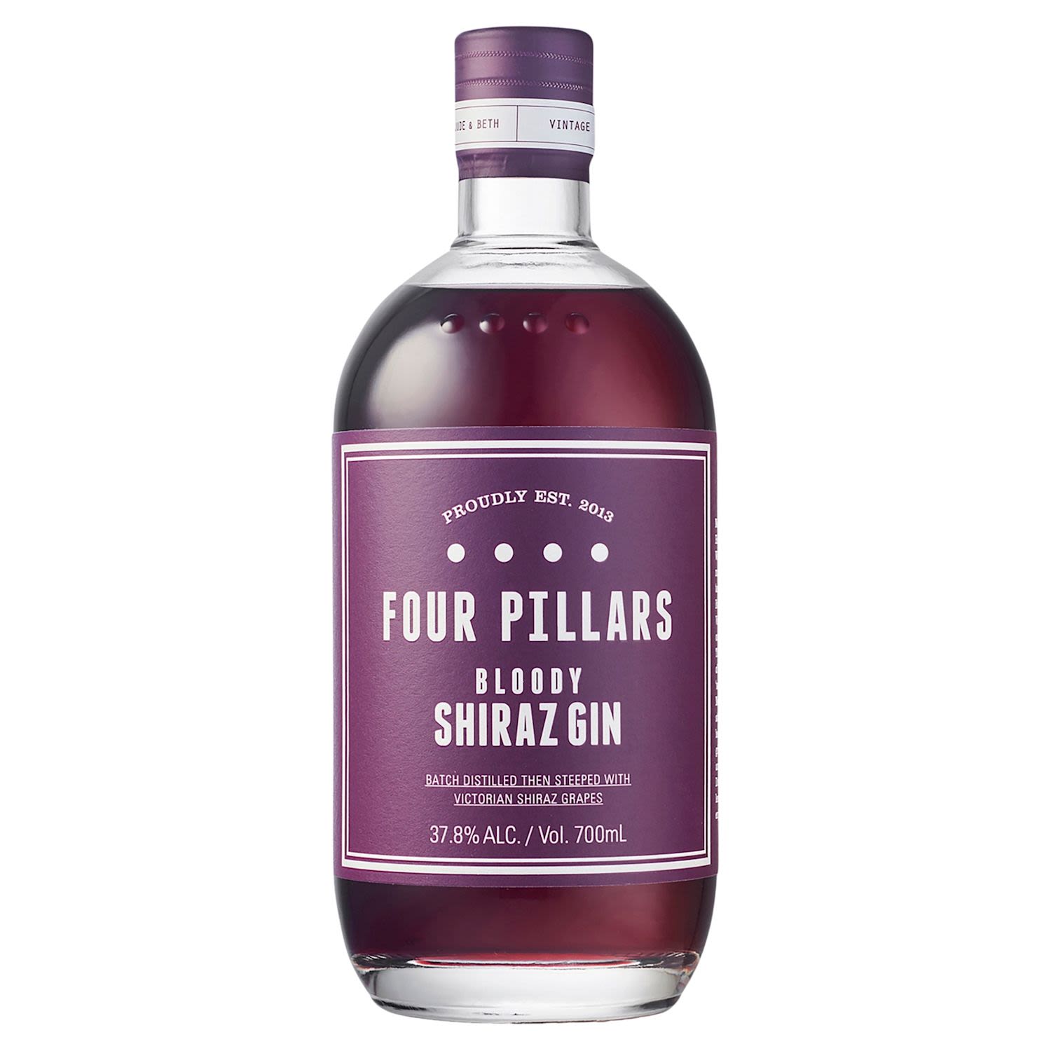 Four Pillars Bloody Shiraz Gin Bottle