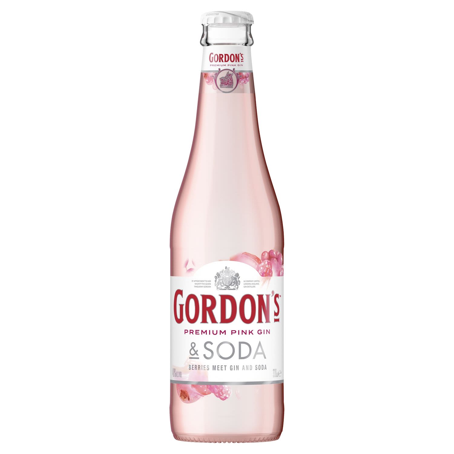Gordon's Pink Gin & Soda Bottle