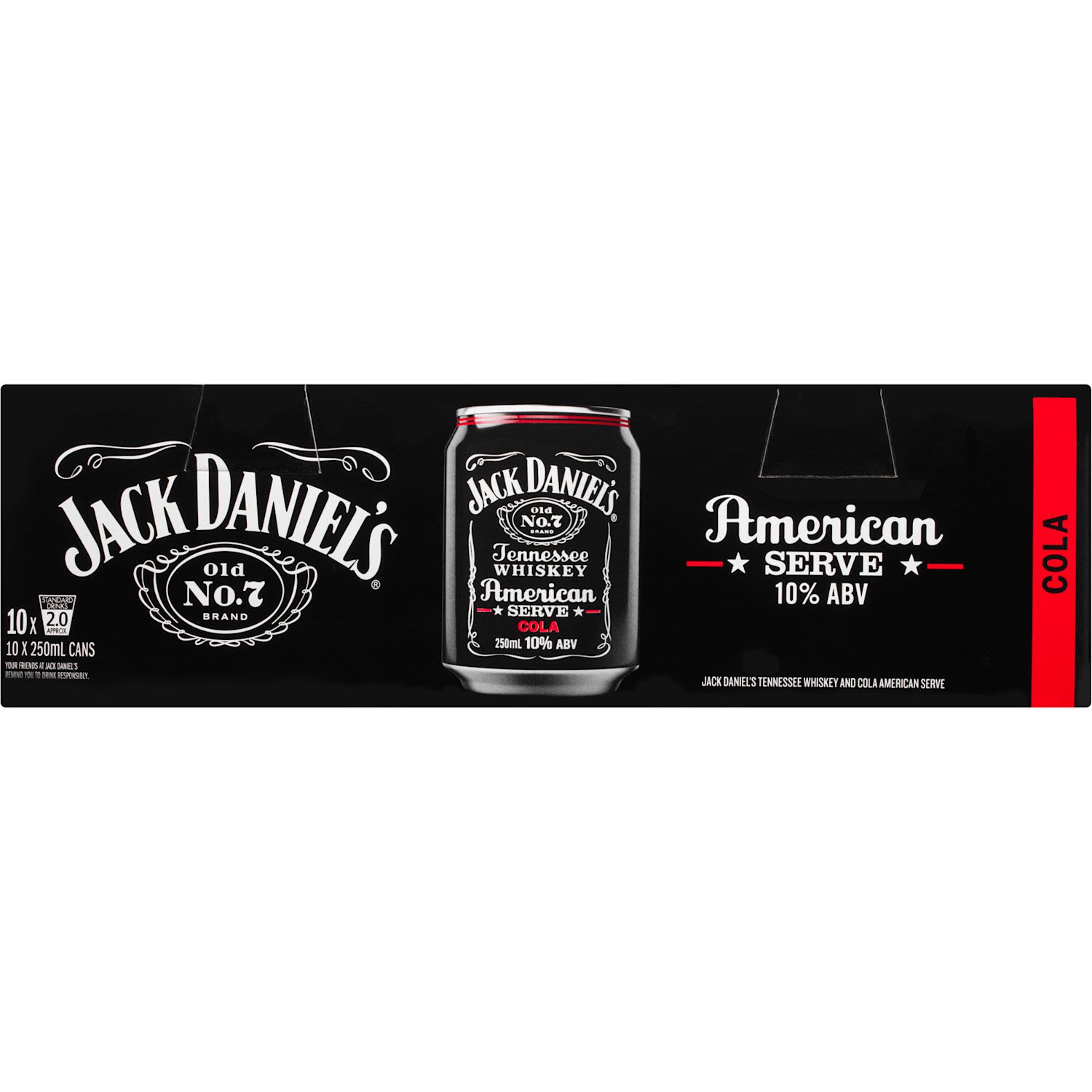 Jack Daniel's & Cola American Serve Can