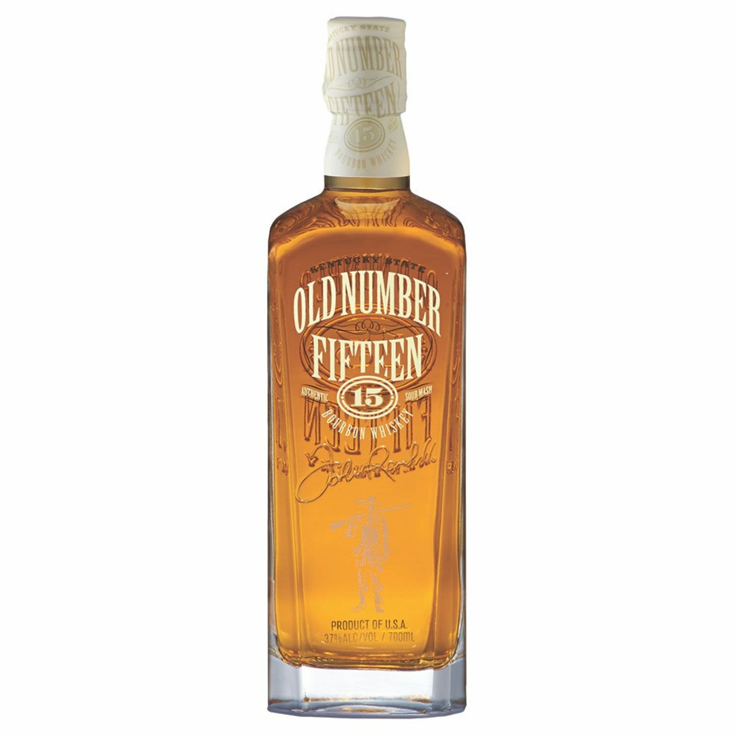 Old Number 15 Bourbon Bottle