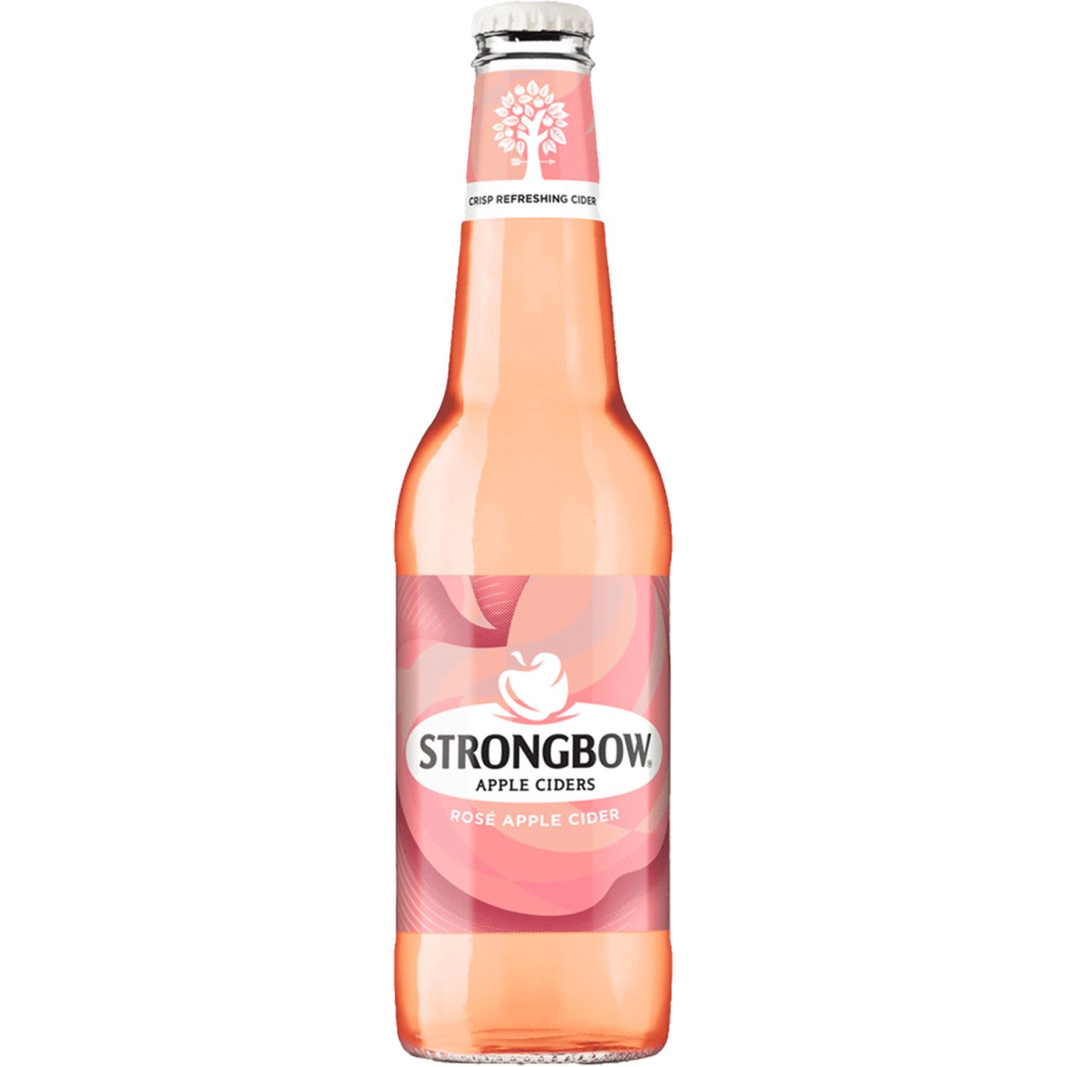 Strongbow Blossom Rose Sparkling Apple Cider Bottle, 330 Millilitre