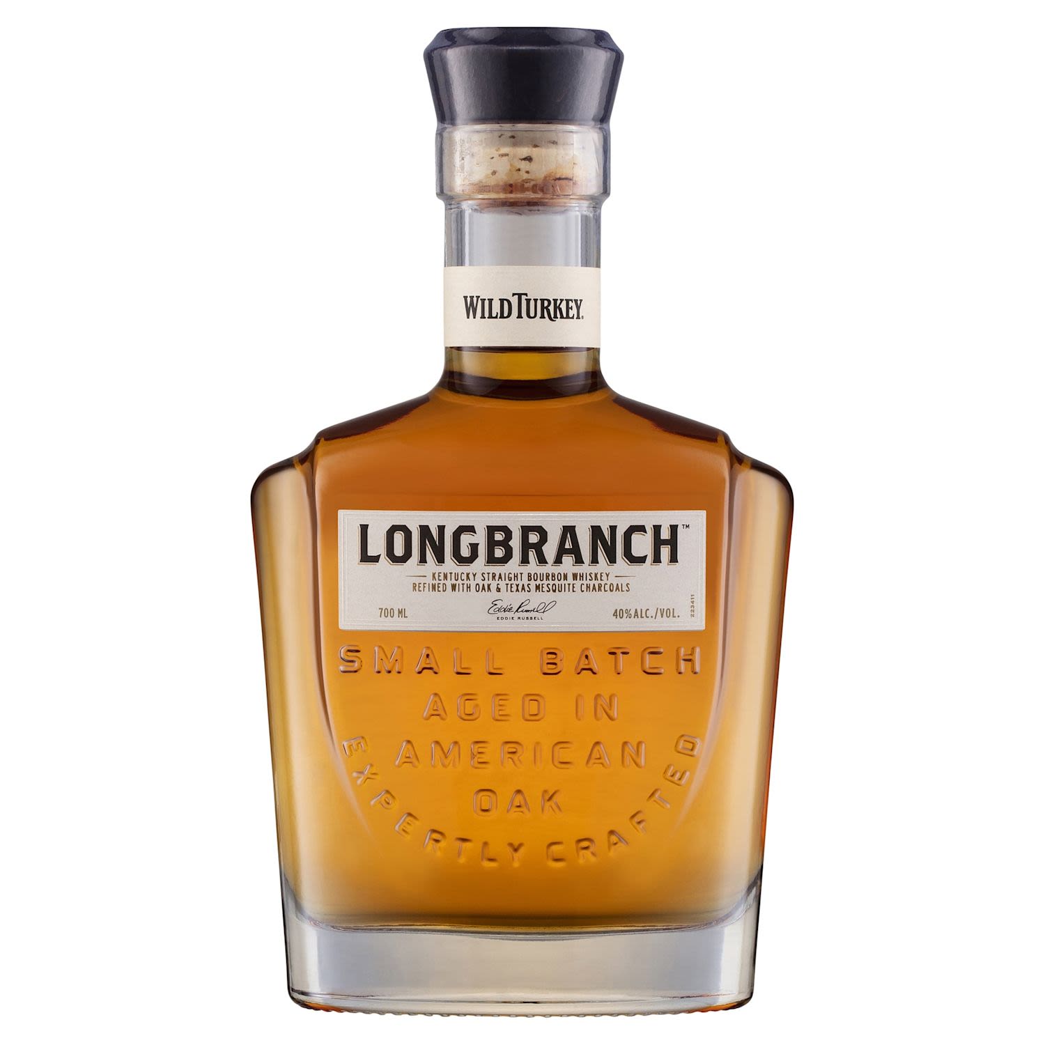 Wild Turkey Longbranch Kentucky Straight Bourbon Whiskey Bottle