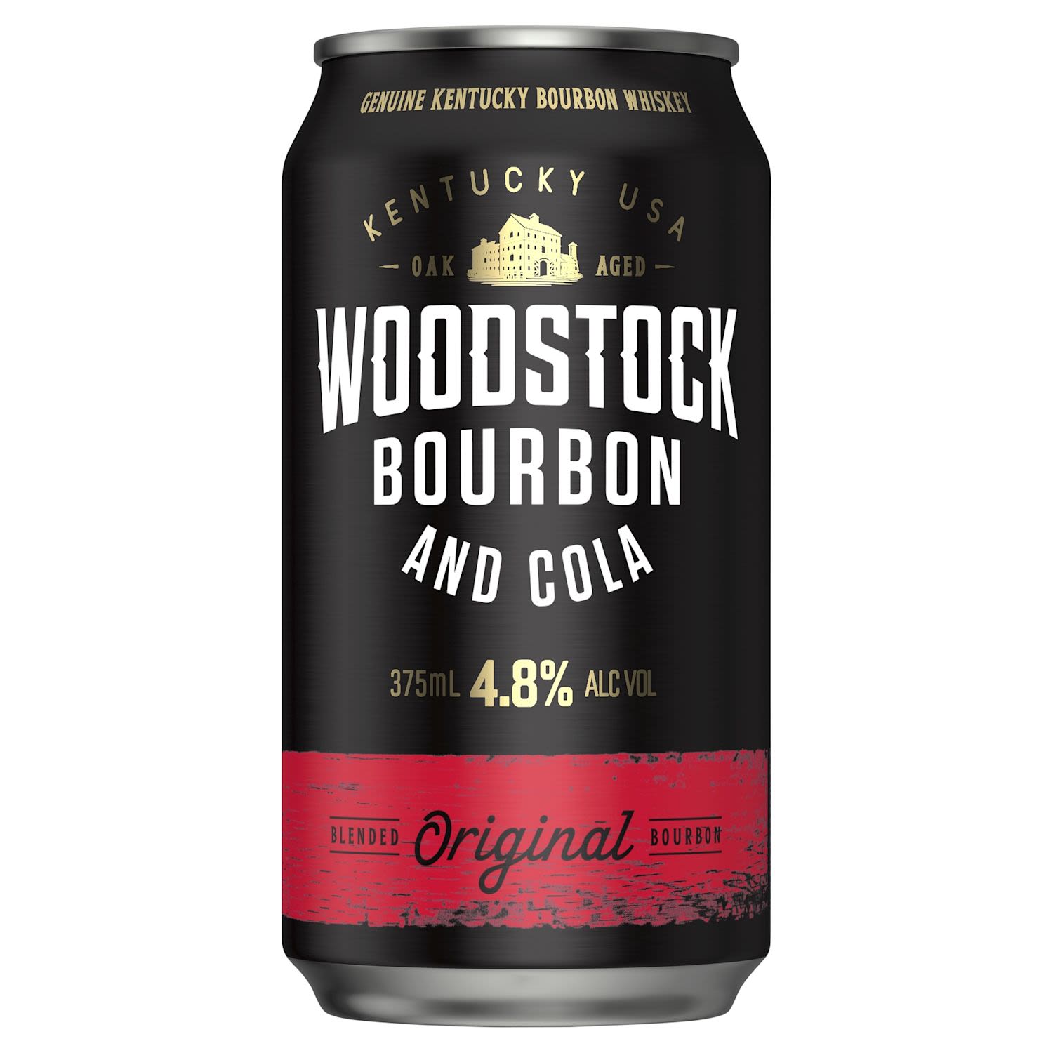 Woodstock Bourbon & Cola 4.8% Can