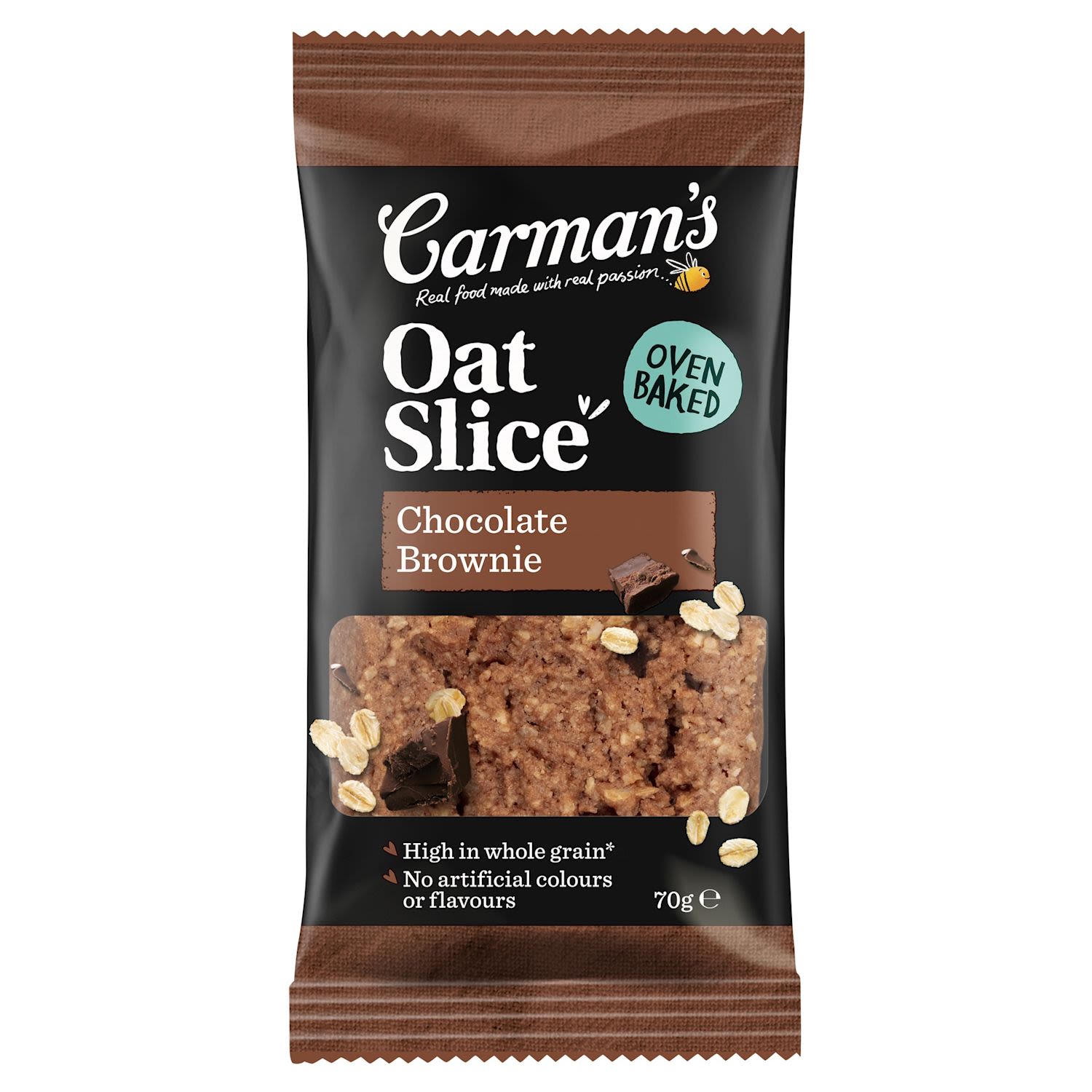 Carman's Oat Slice Belgian Chocolate