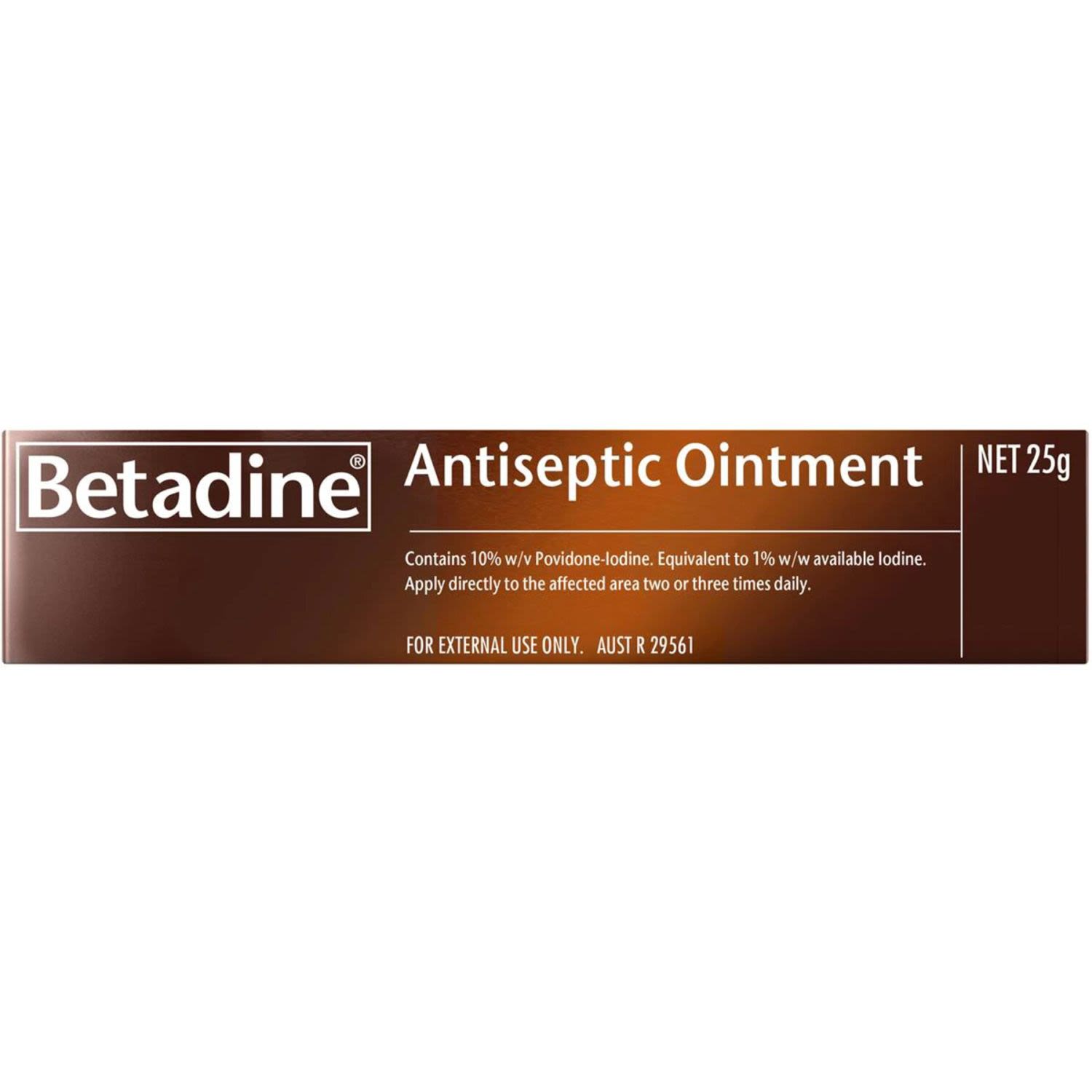 Betadine Antiseptic Ointment, 25 Gram