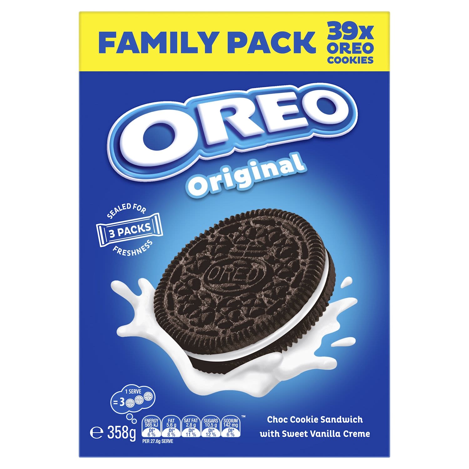Oreo Original Sandwich Biscuit Family Pack