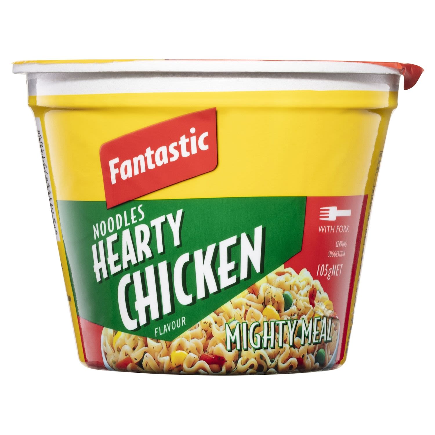 Fantastic Noodles Hearty Chicken with Fork