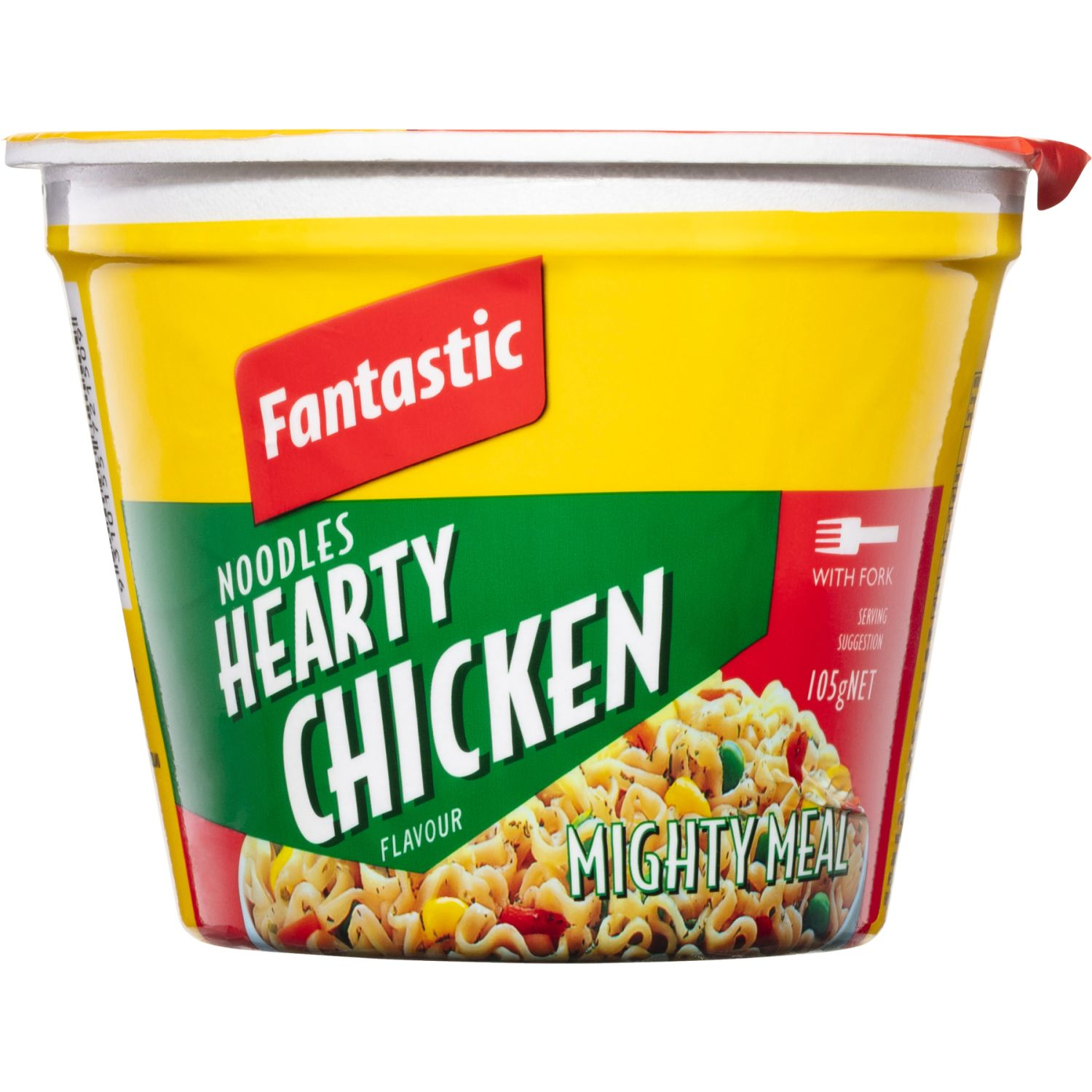 Fantastic Noodles Hearty Chicken with Fork, 105 Gram