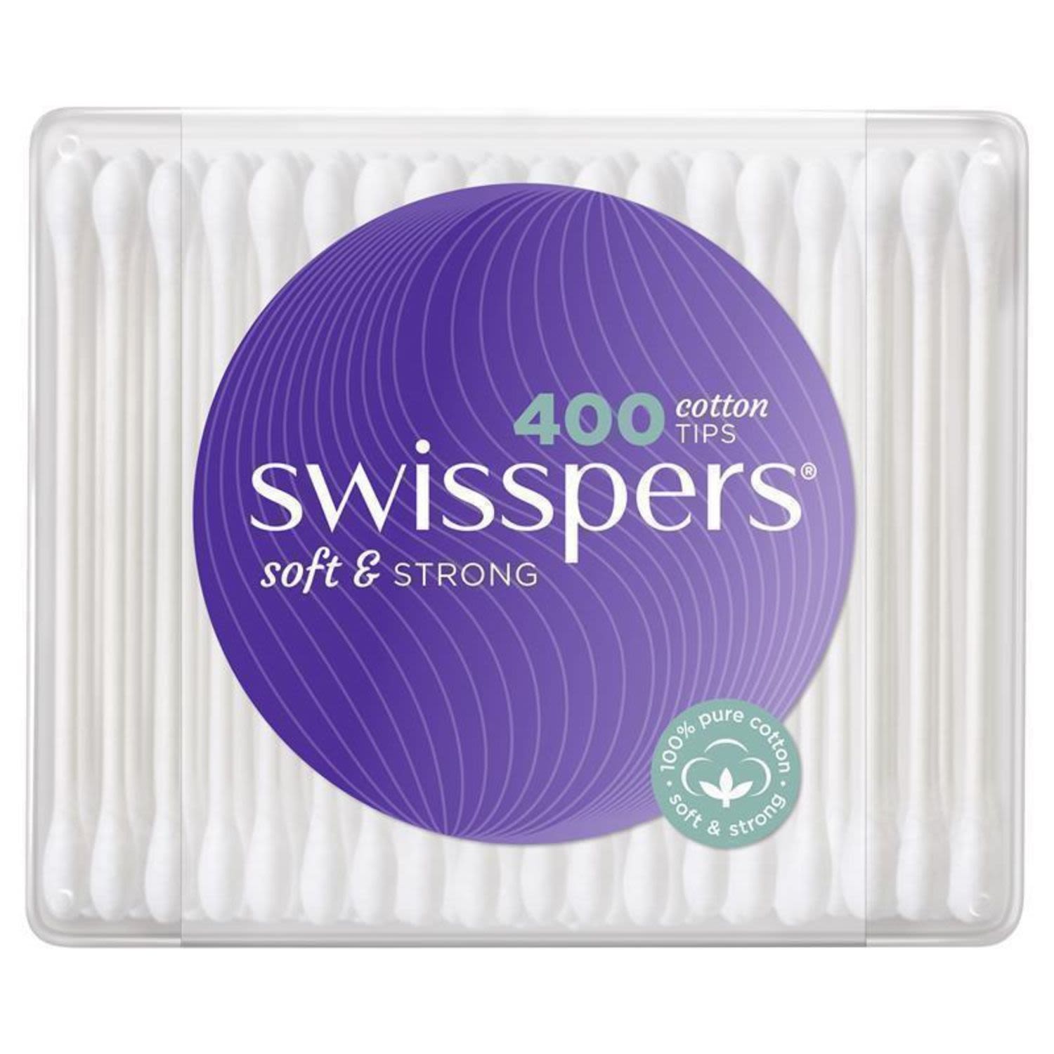 Swisspers Cotton Tips, 400 Each