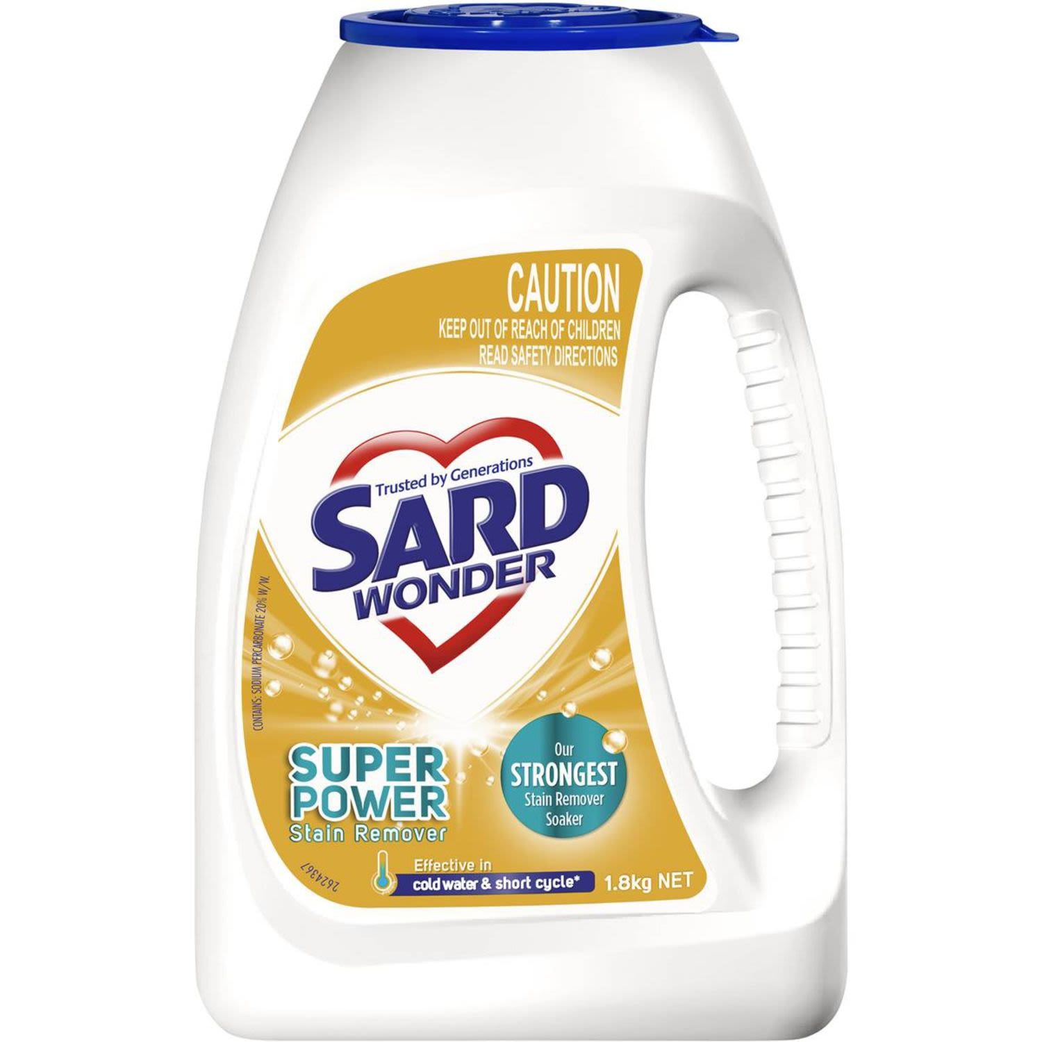 Sard Super Power Stain Remover Powder Soaker, 1.8 Kilogram