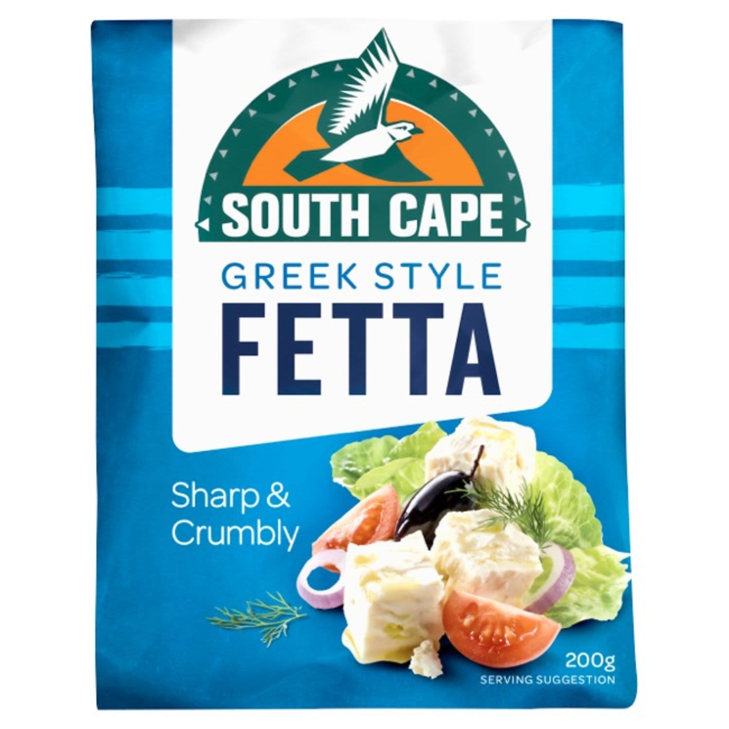 South Cape Greek Style Fetta, 200 Gram