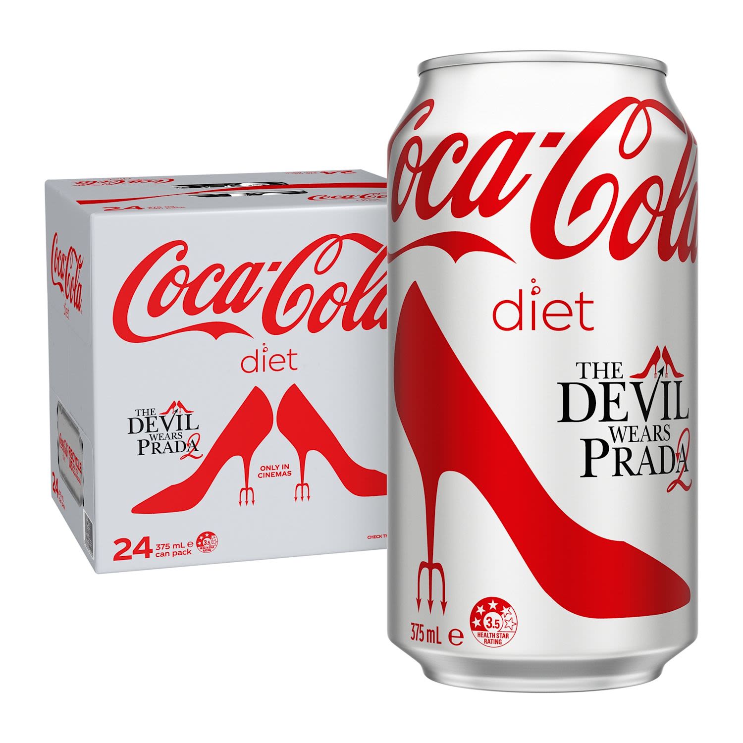 Diet Coca-Cola Soft Drink Multipack Cans