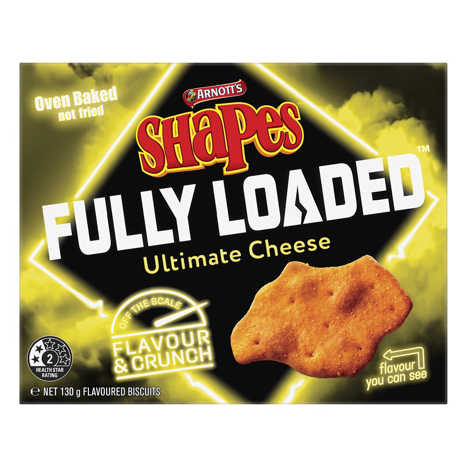 Arnott's Shapes Fully Loaded Ultimate Cheese