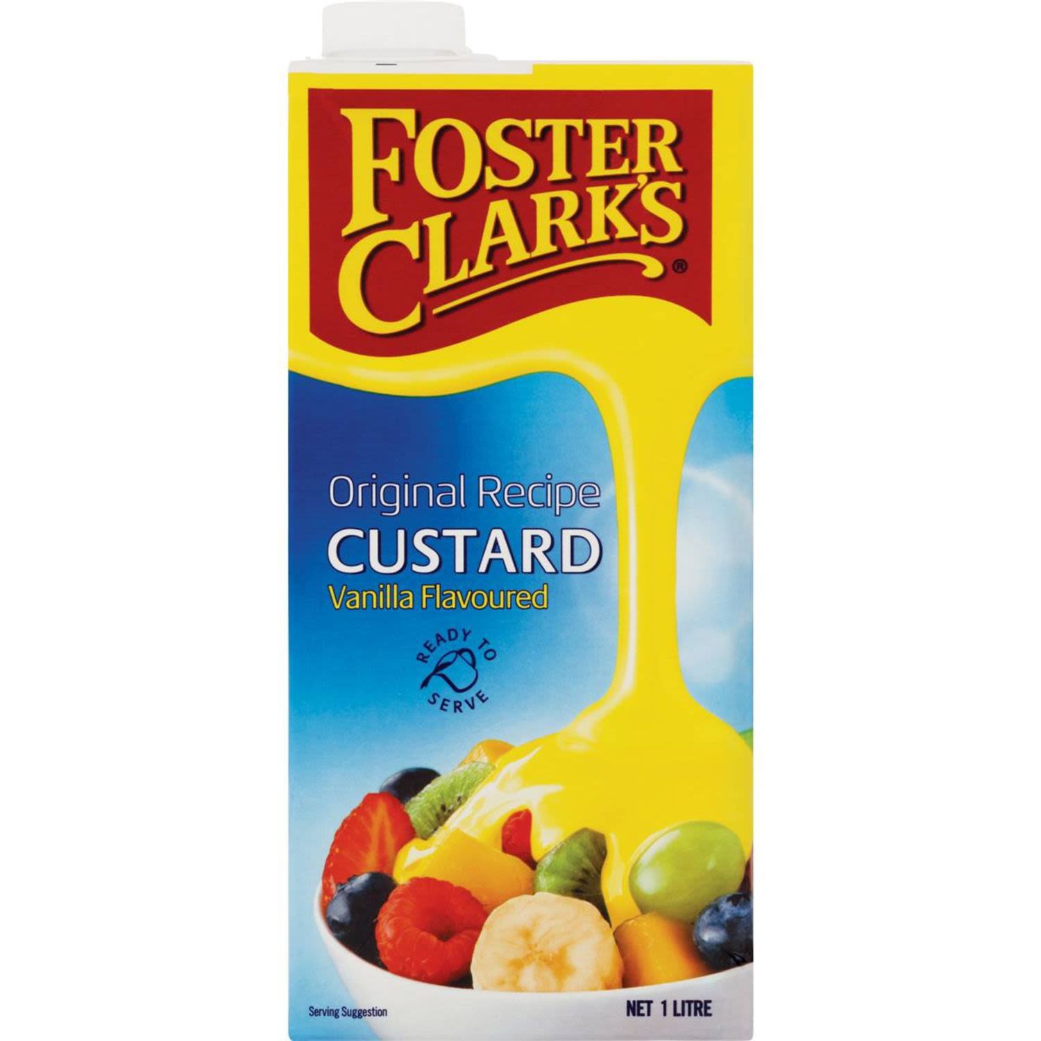Foster Clark's Custard Vanilla Flavoured, 1 Litre