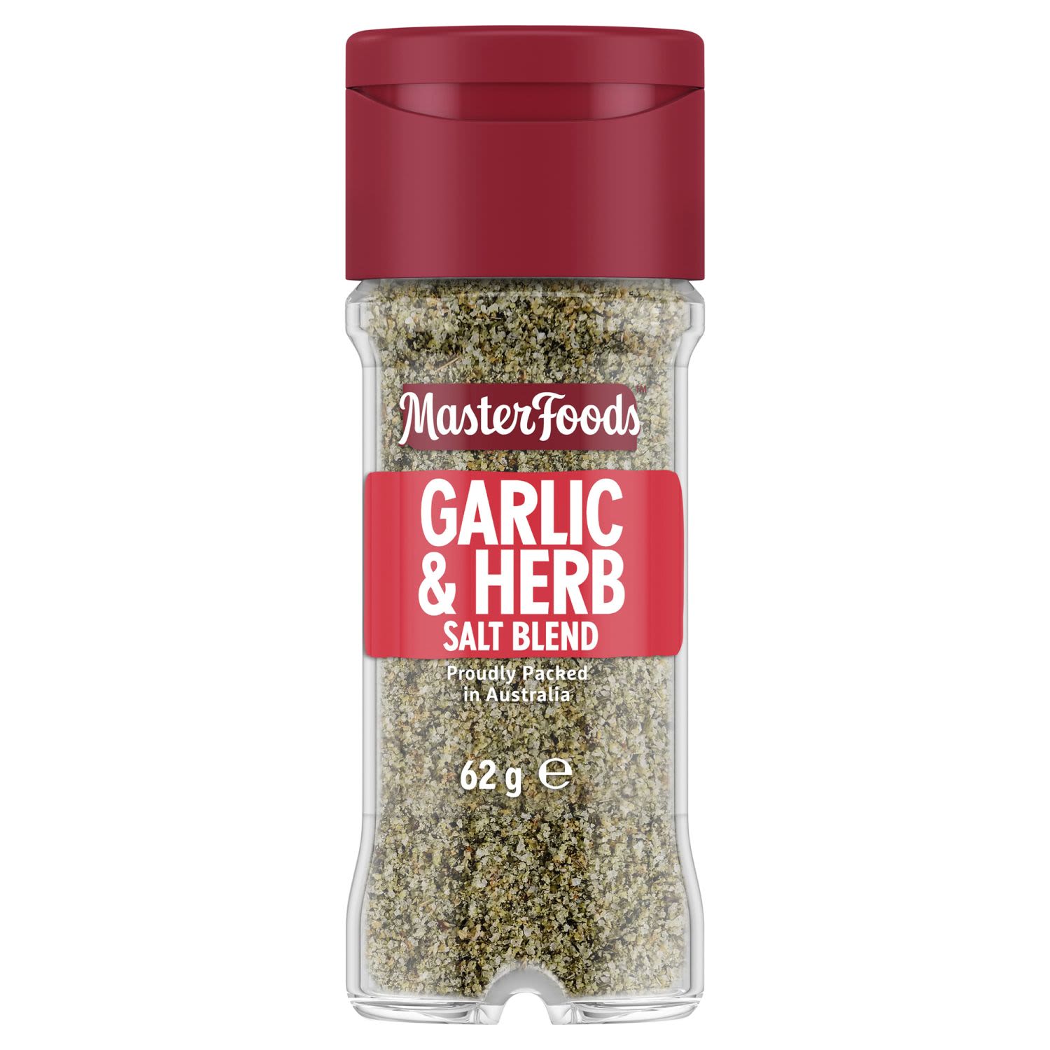 MasterFoods Garlic & Herb Salt, 62 Gram