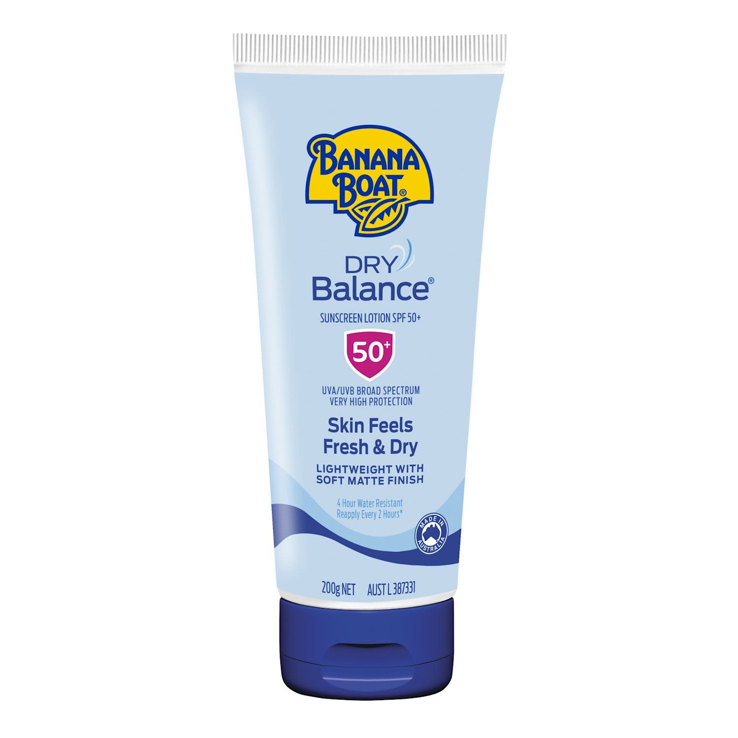 Banana Boat Dry Balance Sunscreen Lotion SPF50+