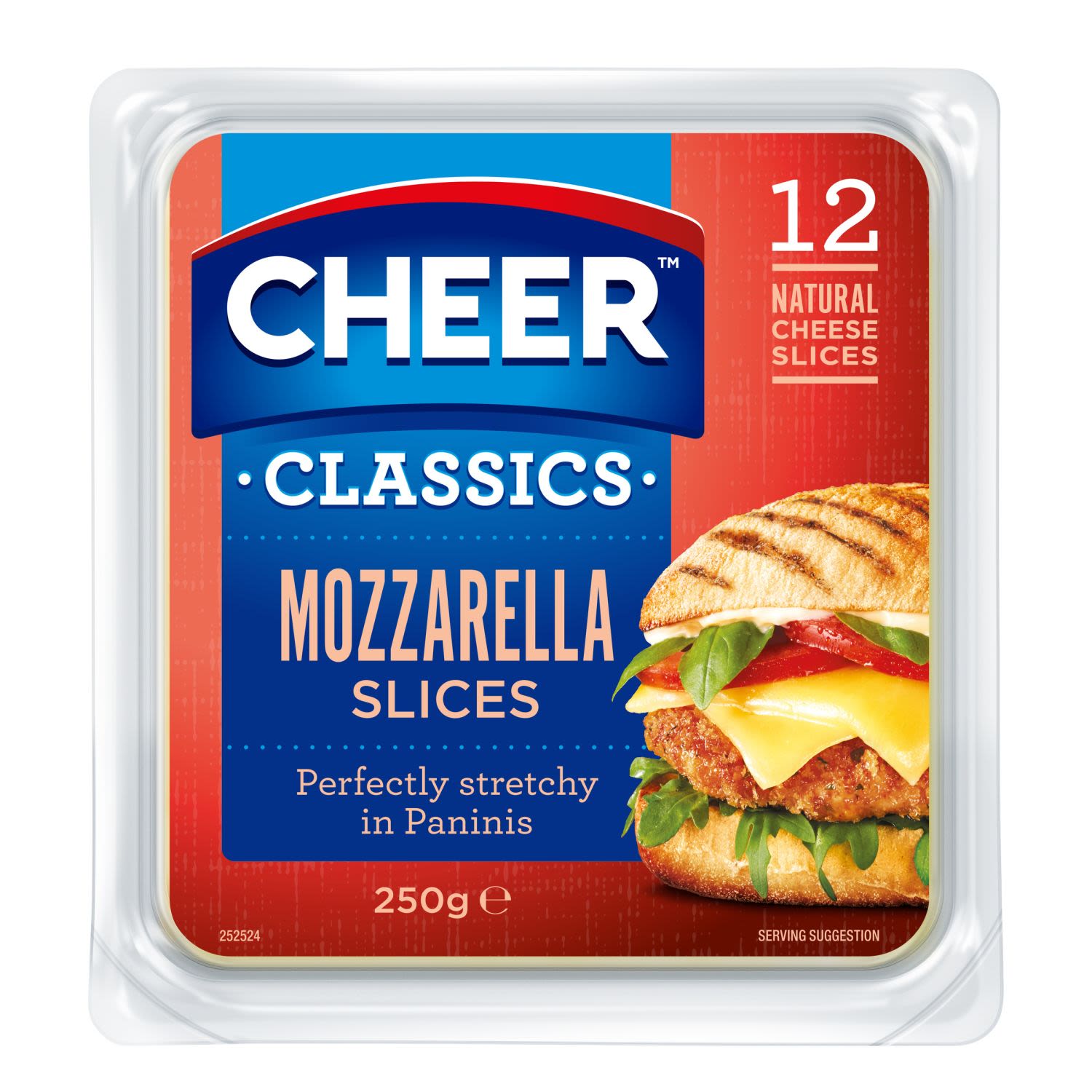 Cheer Cheese Classics Mozzarella Slices, 250 Gram