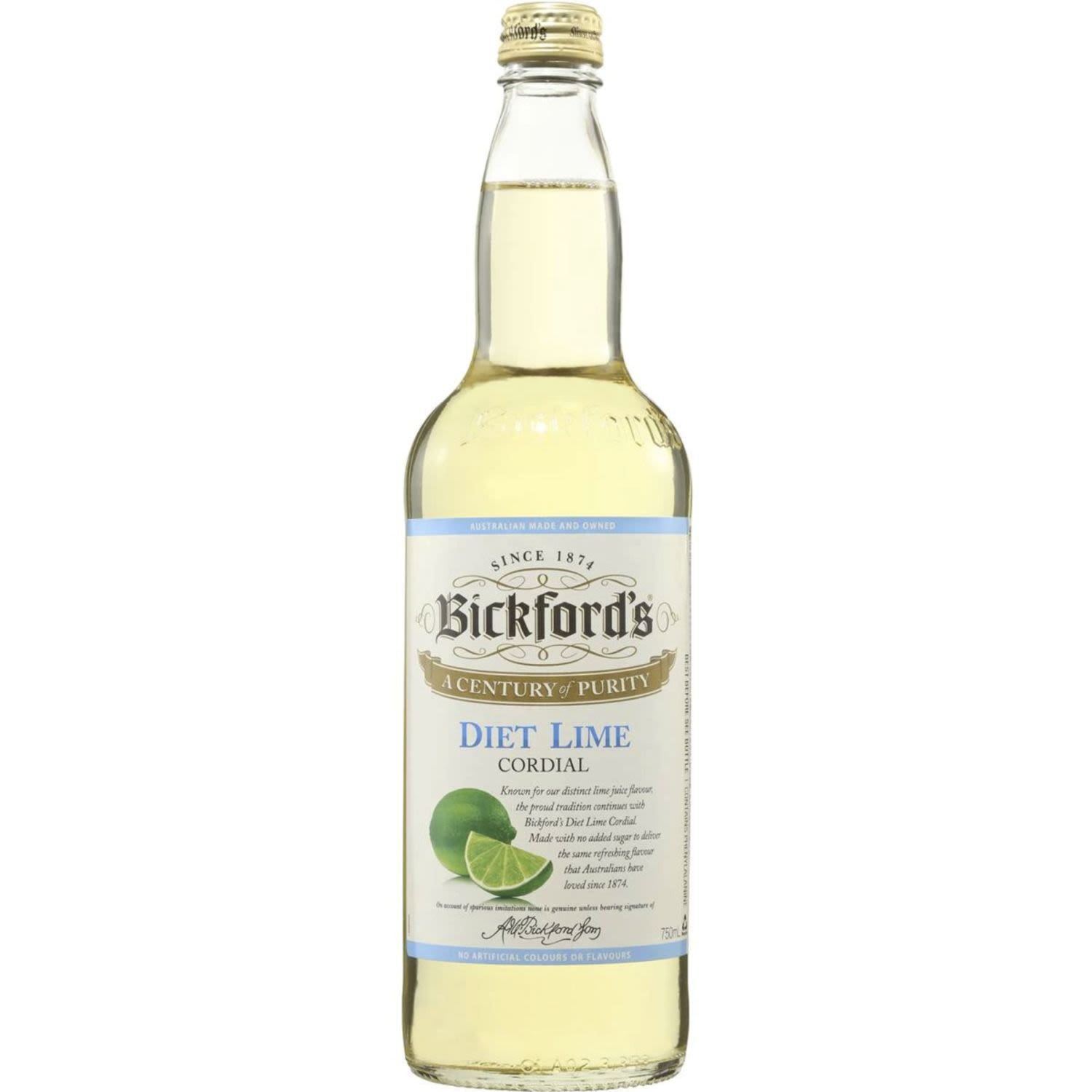 Bickford's Diet Lime Cordial