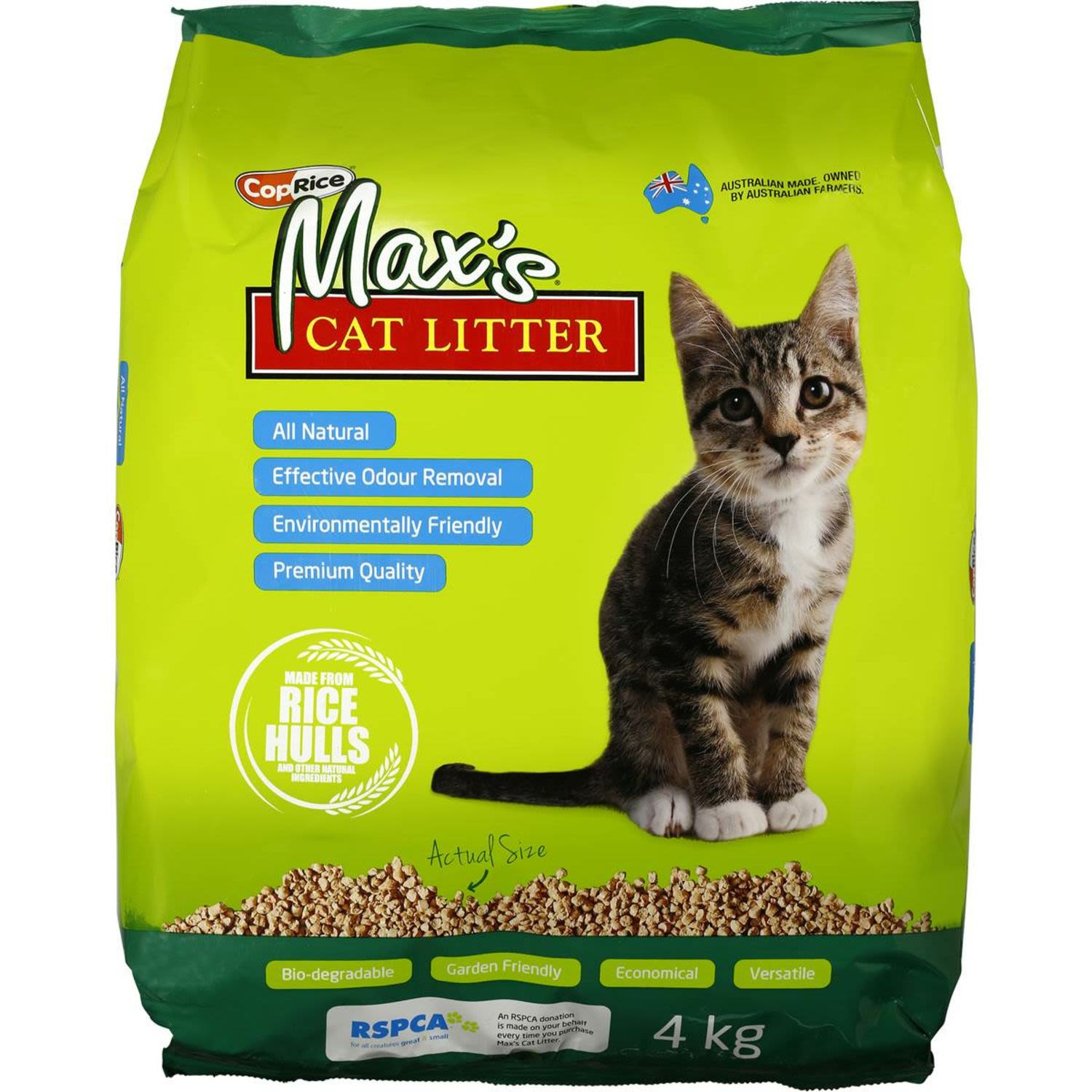 Max's Cat Litter, 4 Kilogram