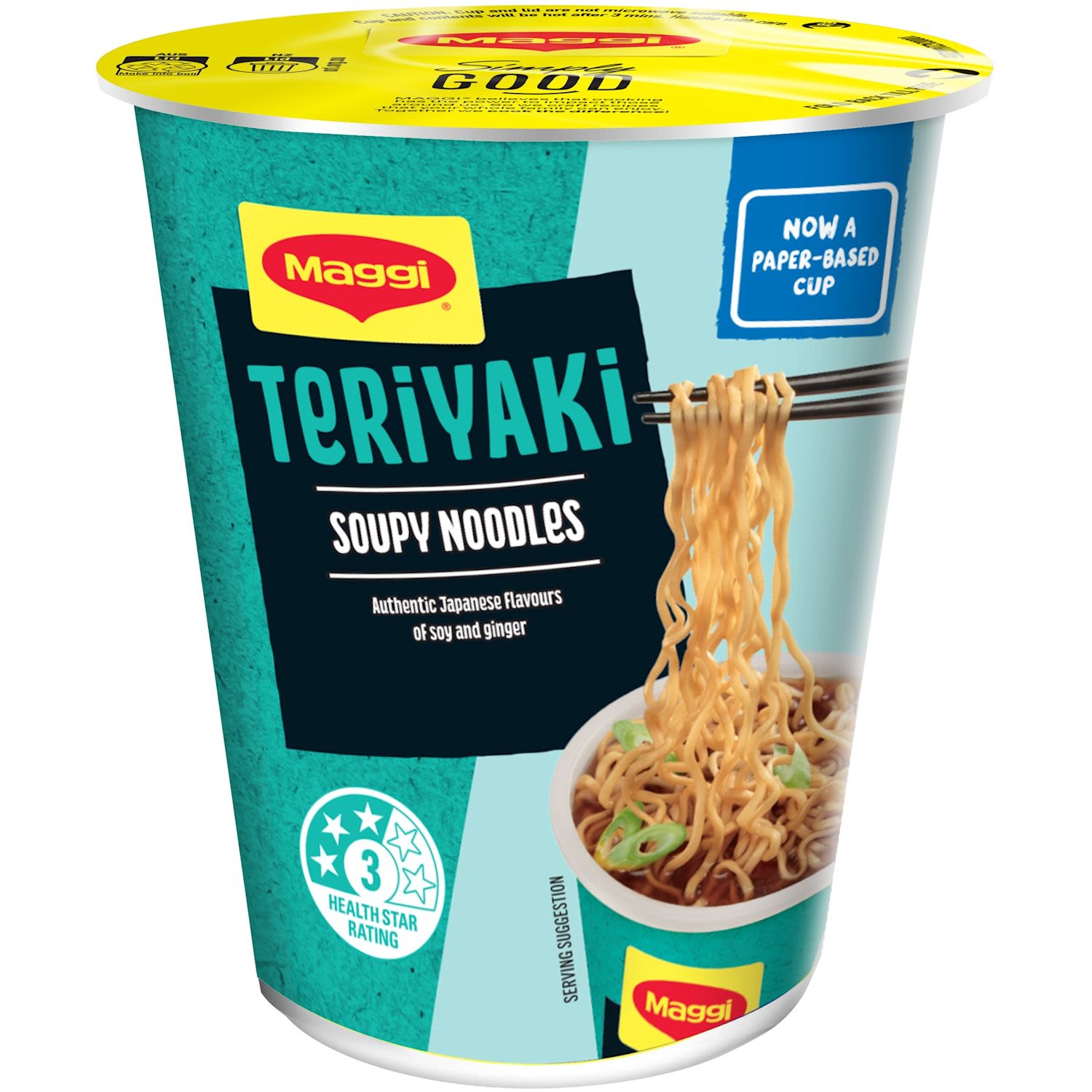 Maggi Fusian Noodle Cup Japanese Teriyaki