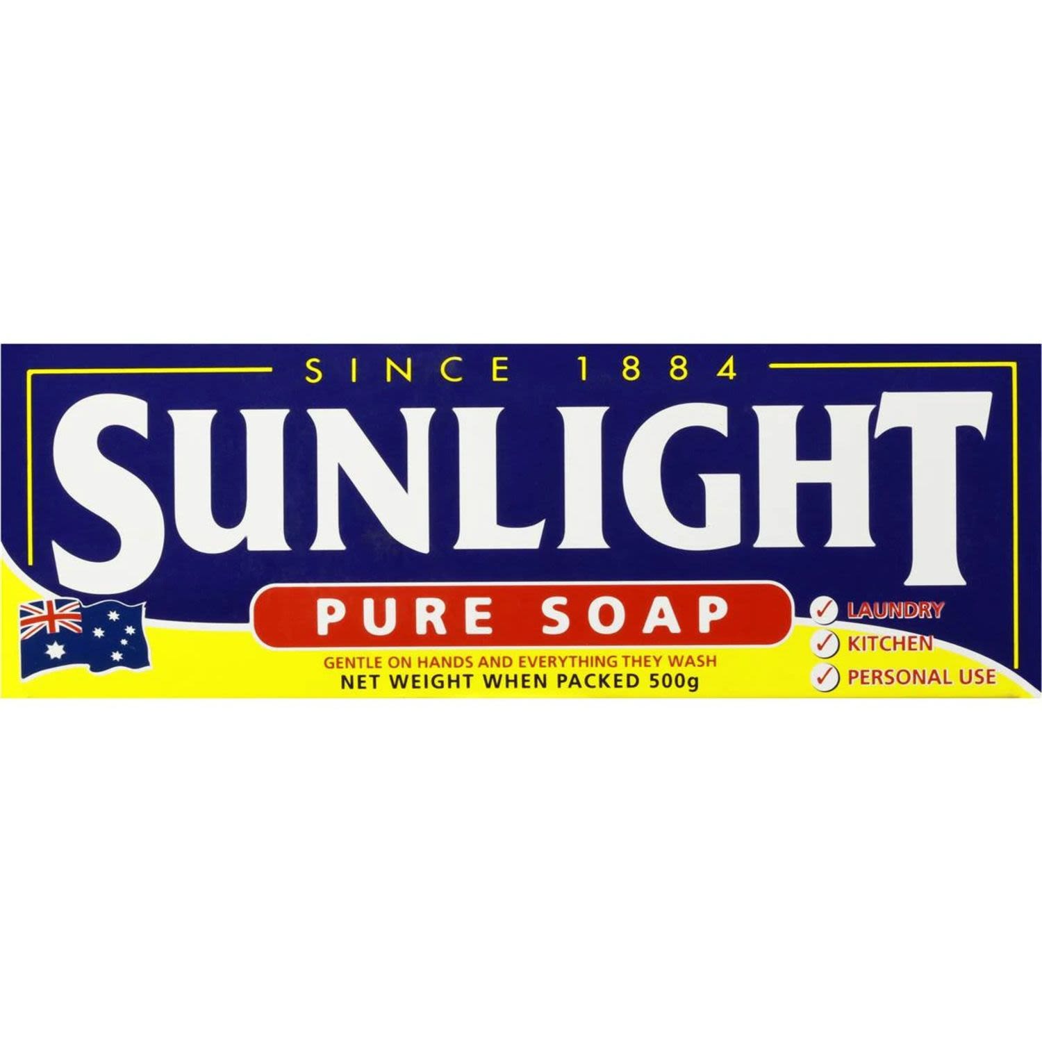 Sunlight Laundry Soap, 500 Gram