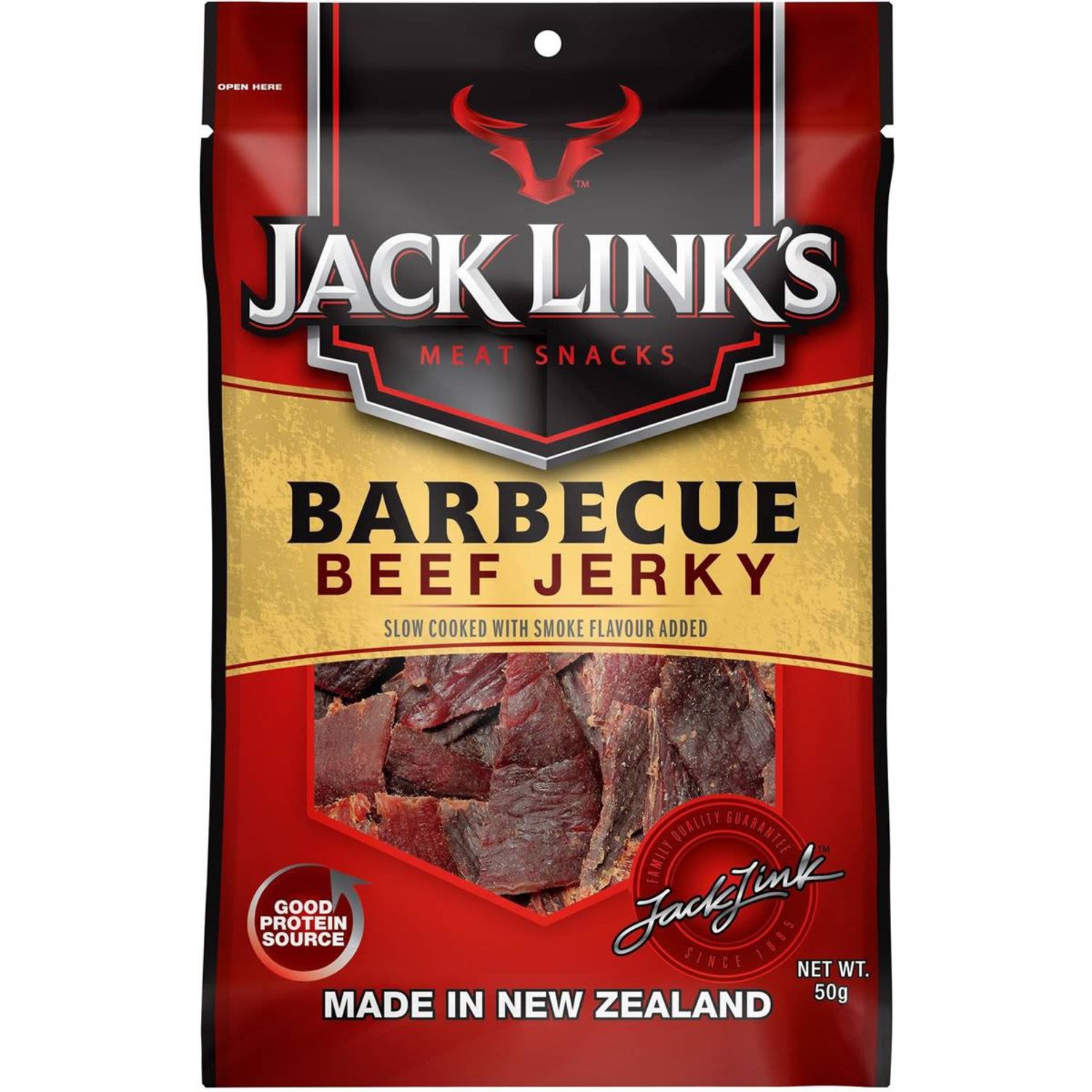 Jack Link's BBQ Beef Jerky, 50 Gram