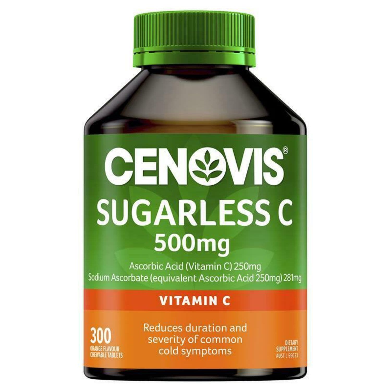 Cenovis Vitamin C Sugarless, 300 Each