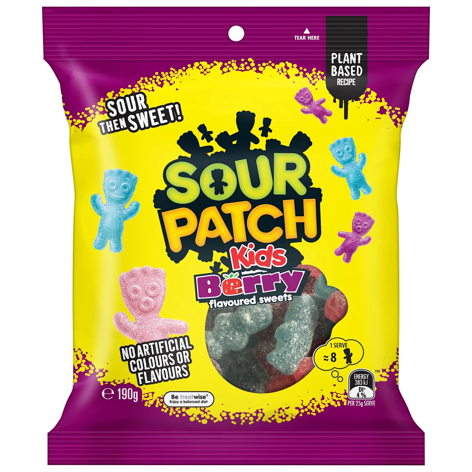 Sour Patch Kids Berry Lollies