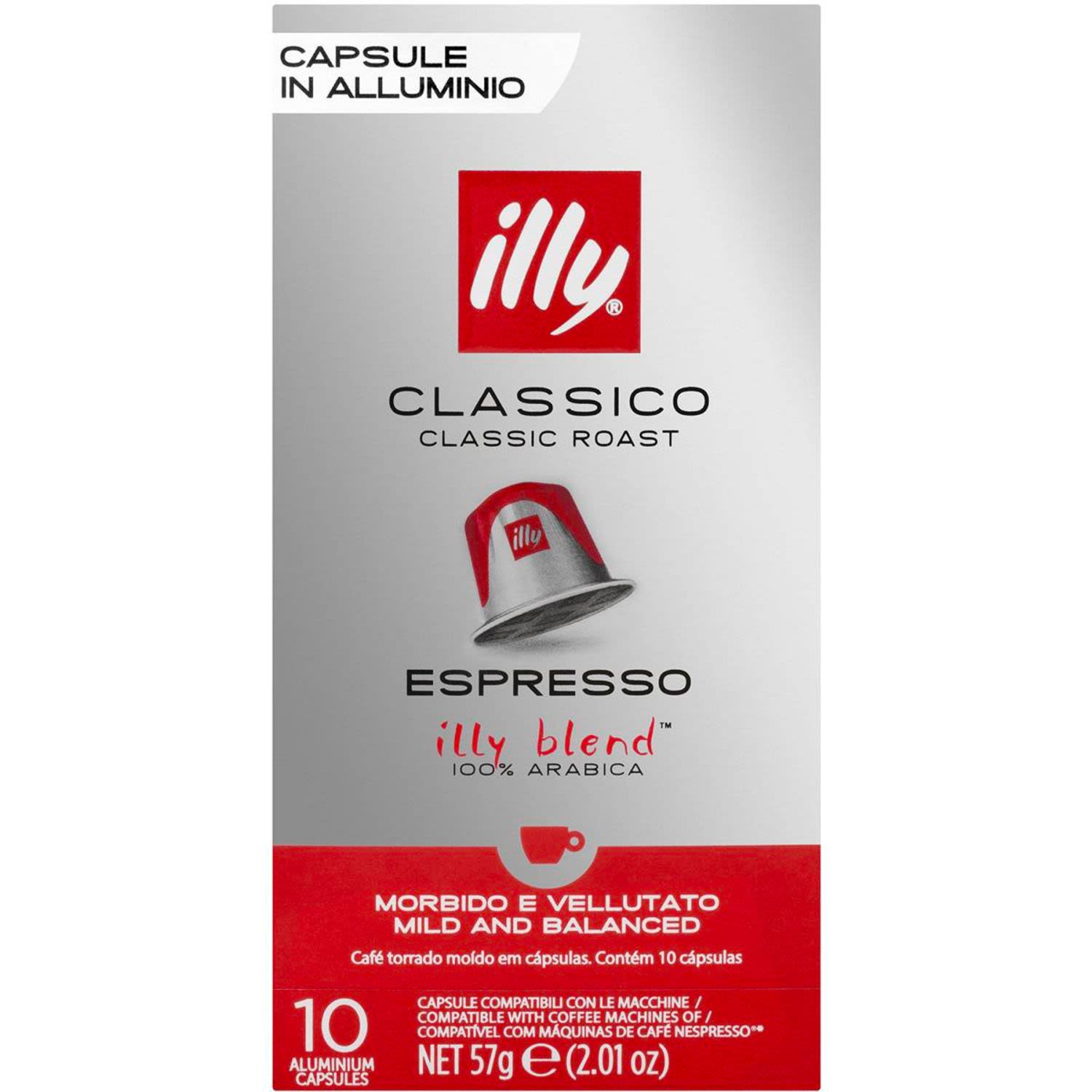Illy Classico Espresso Capsules, 10 Each