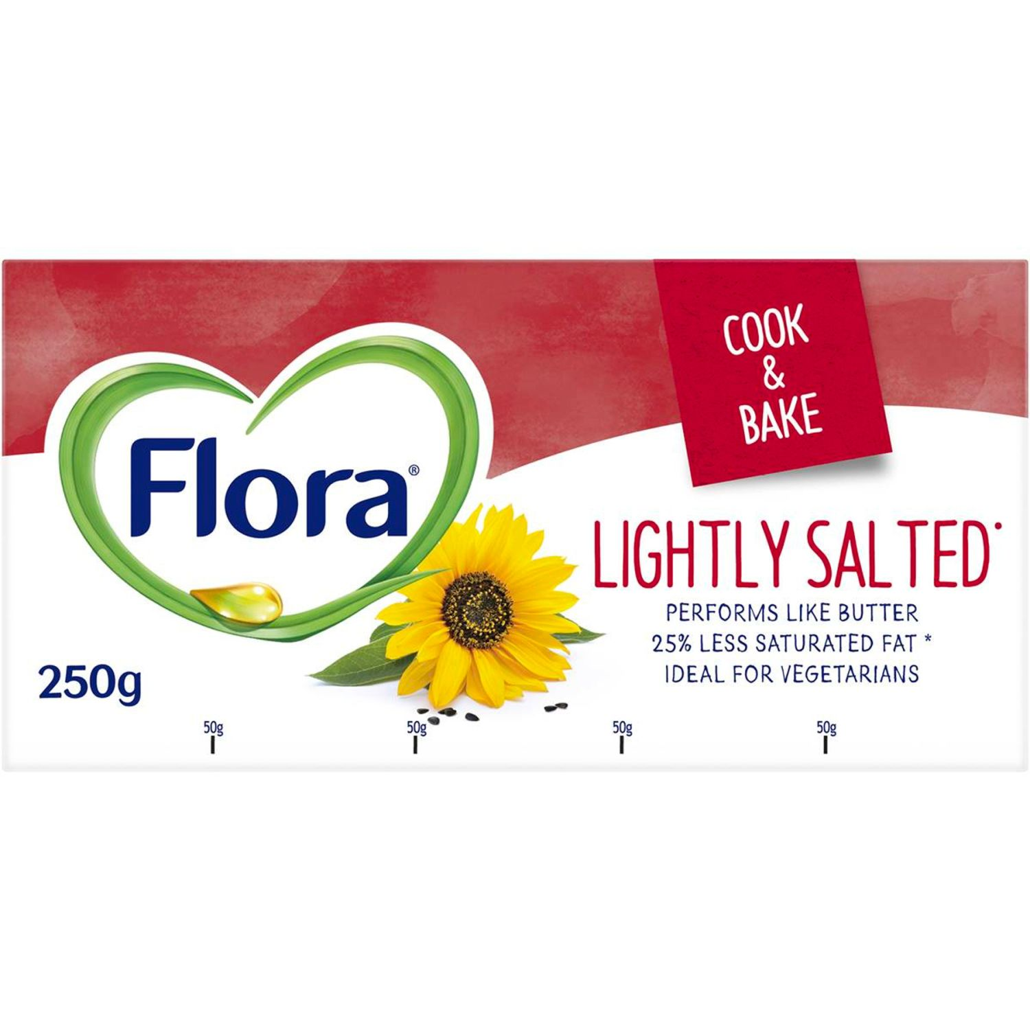 Flora Plant Based Lightly Salted Butter, 250 Gram